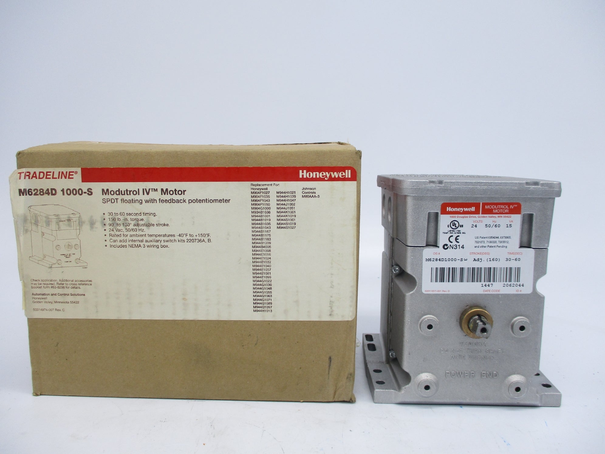 HONEYWELL M6284D1000-S NSMP