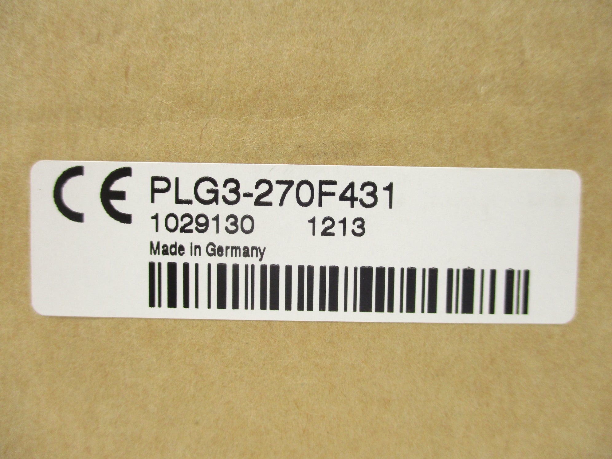 SICK PLG3-270F431 NSFS