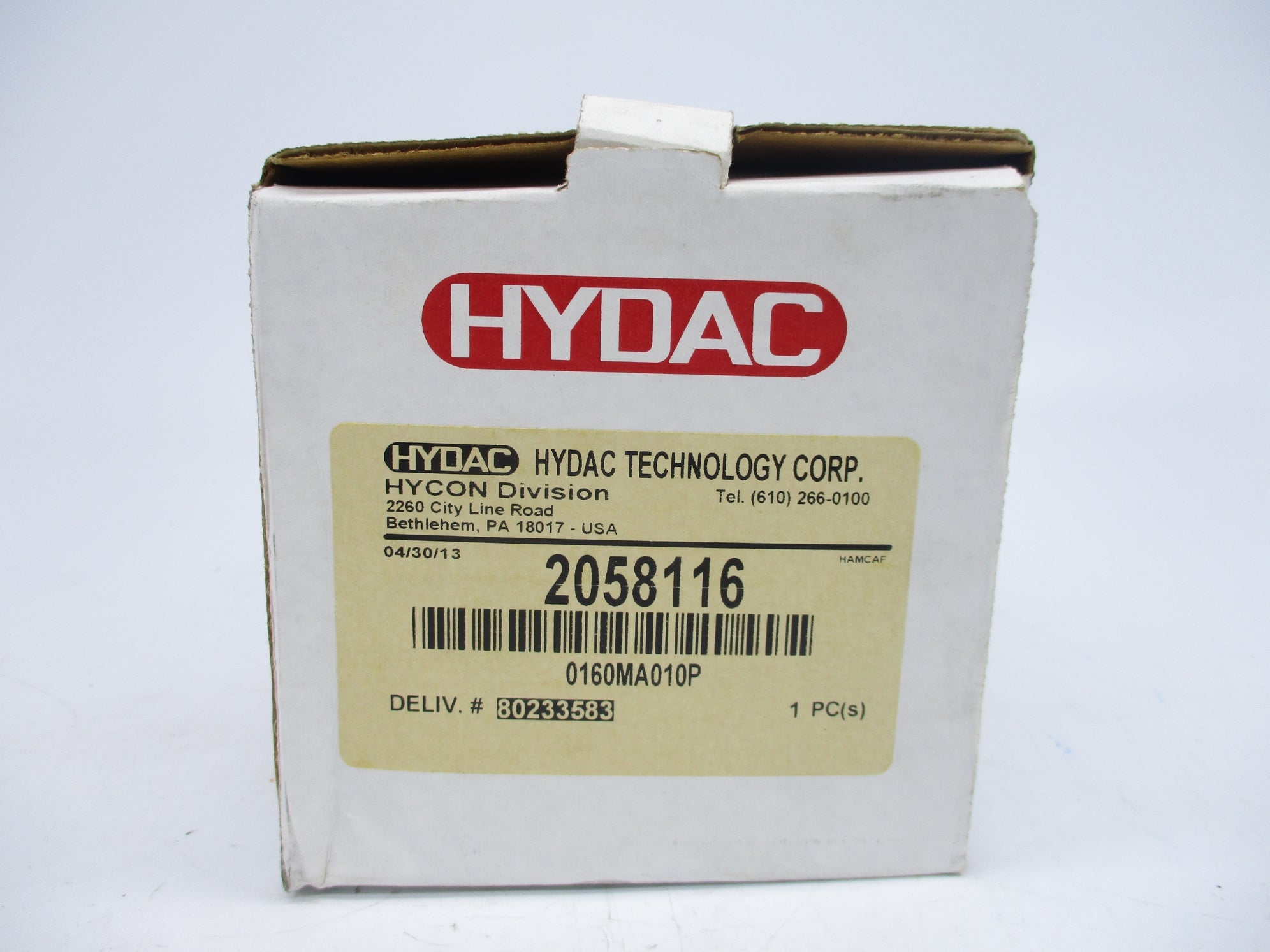 HYDAC 0160MA010P NSMP