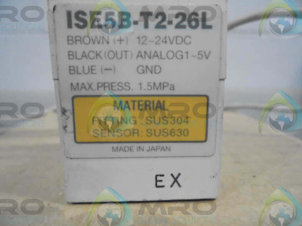 SMC ISE5B-T2-26L PRESSURE SWITCH *USED*