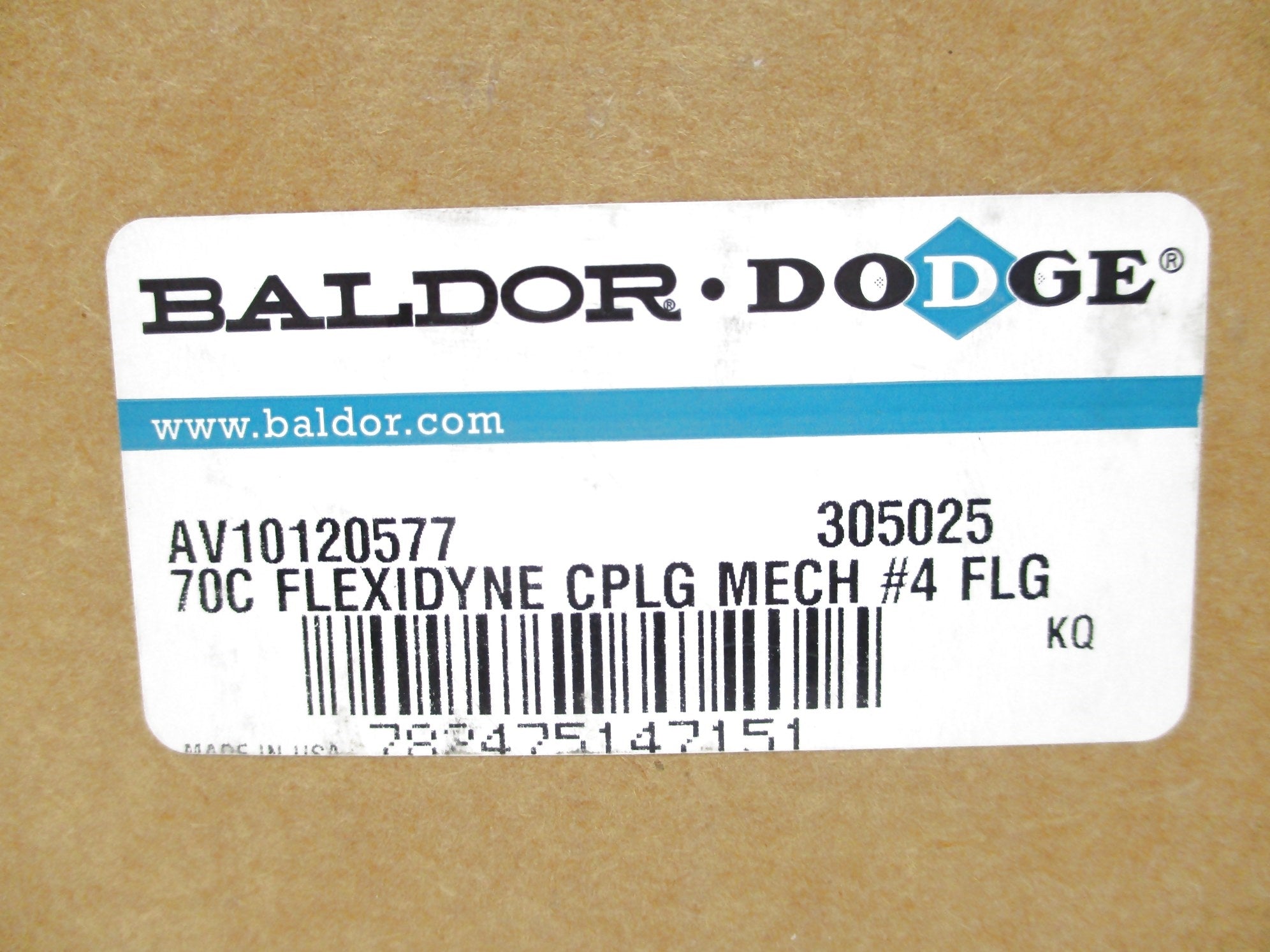 BALDOR AV10120577 NSFS