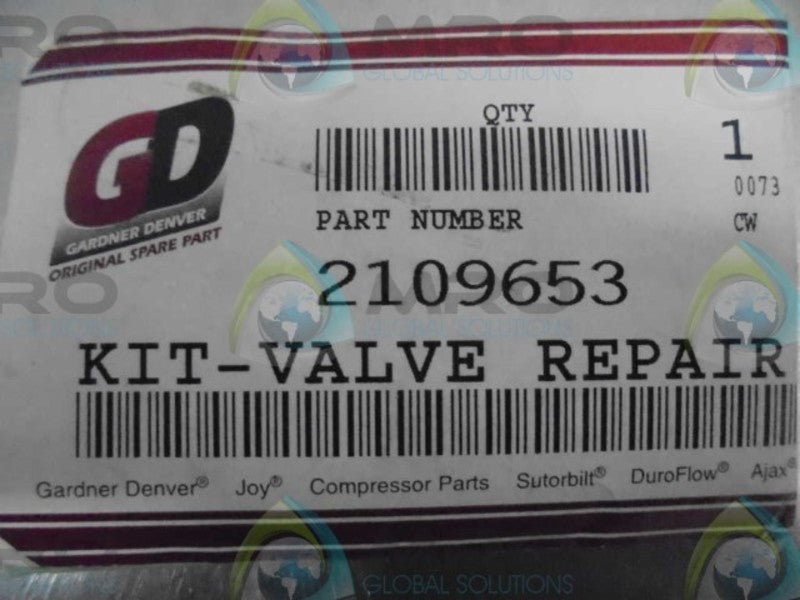 GARDNER DENVER 2109653 * NEW IN FACTORY BAG *