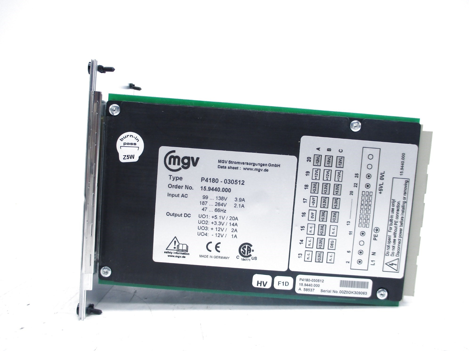 VECTOR P4180-030512 NSNP