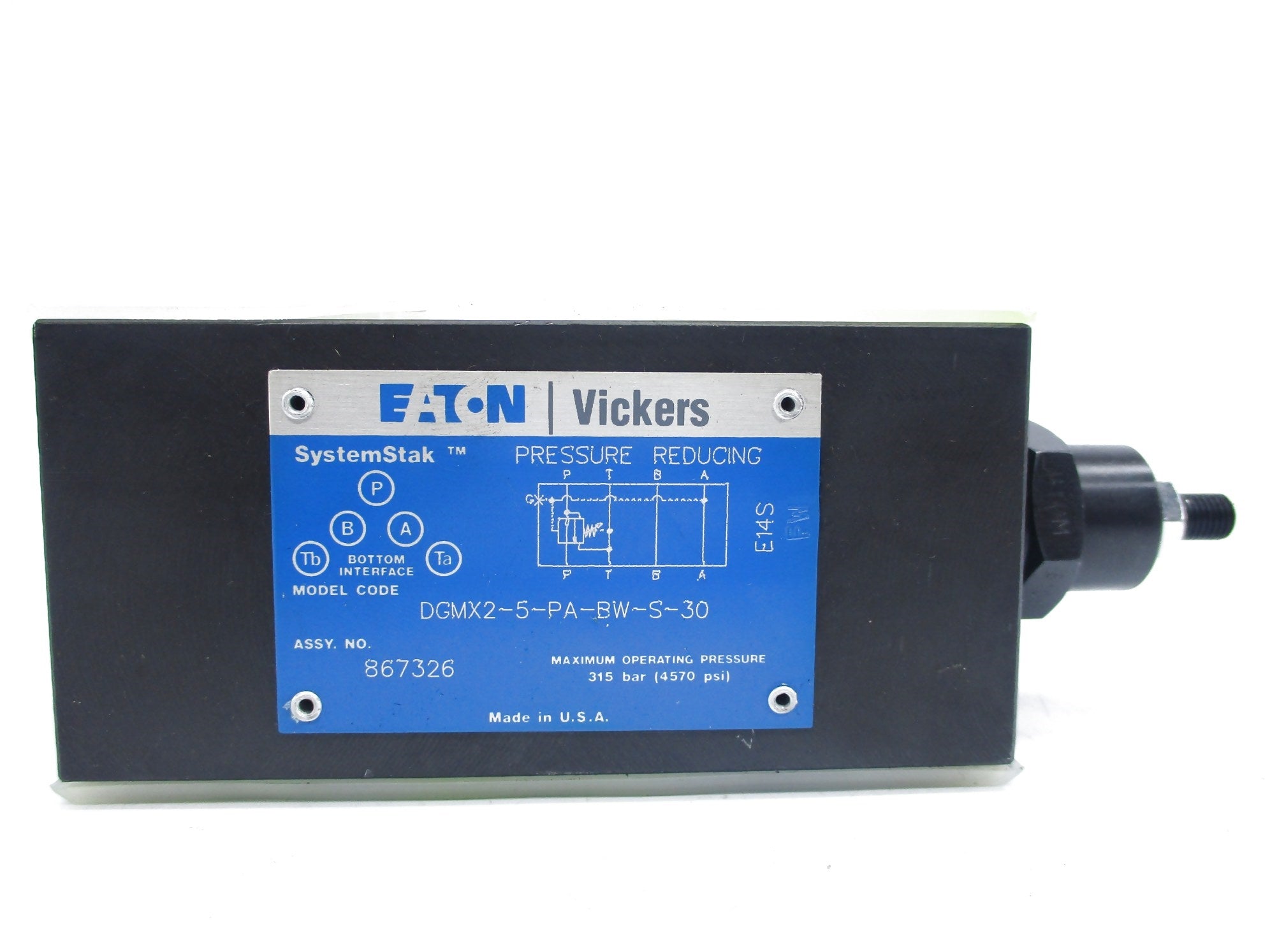 VICKERS DGMX2-5-PA-BW-S-30 4570PSI NSNP