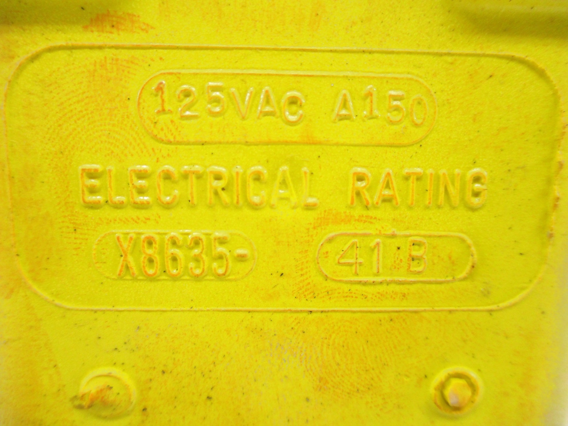 CROUSE-HINDS X8635-41B NSNP