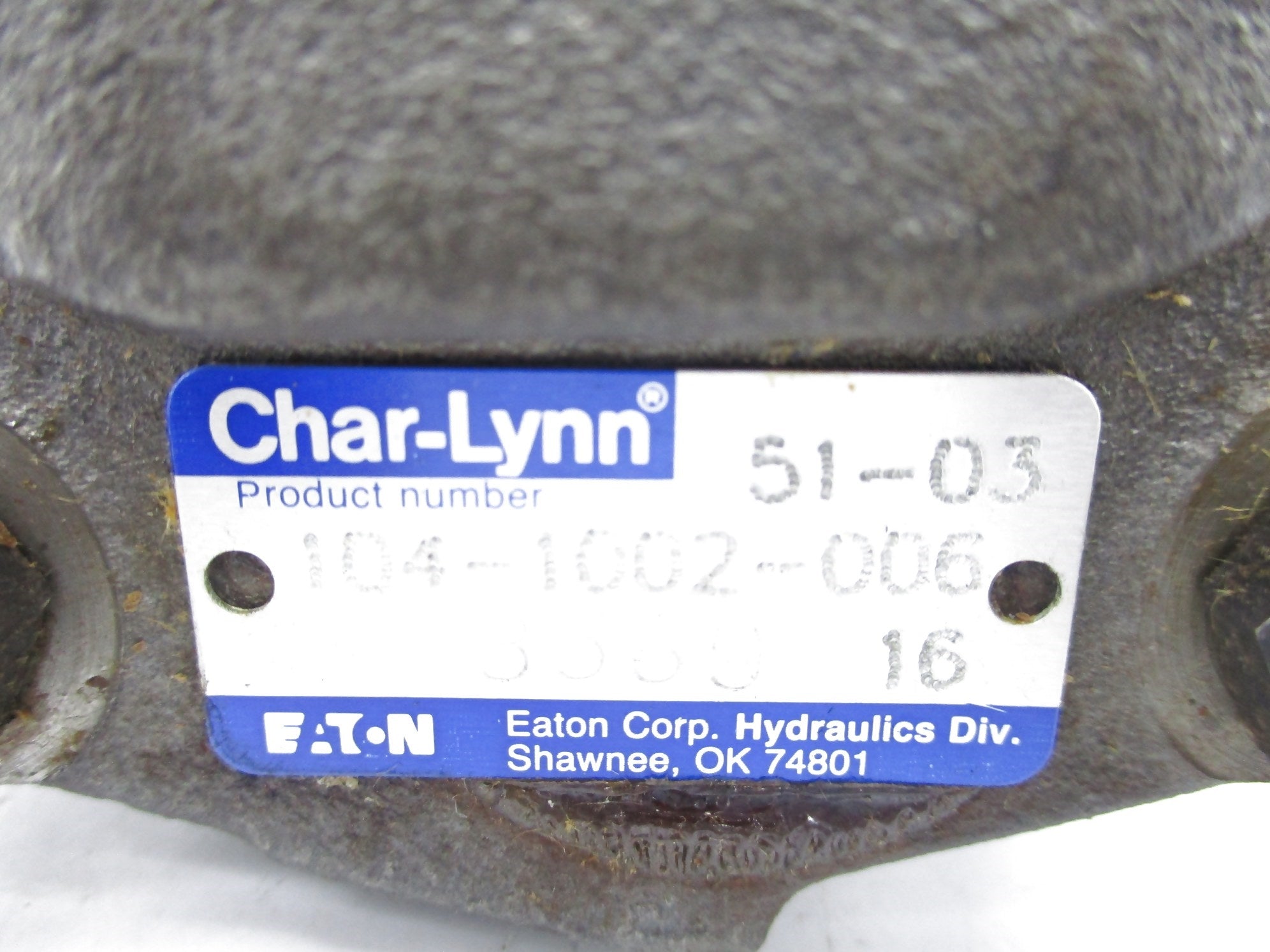 CHAR-LYNN 104-1002-006 UNMP