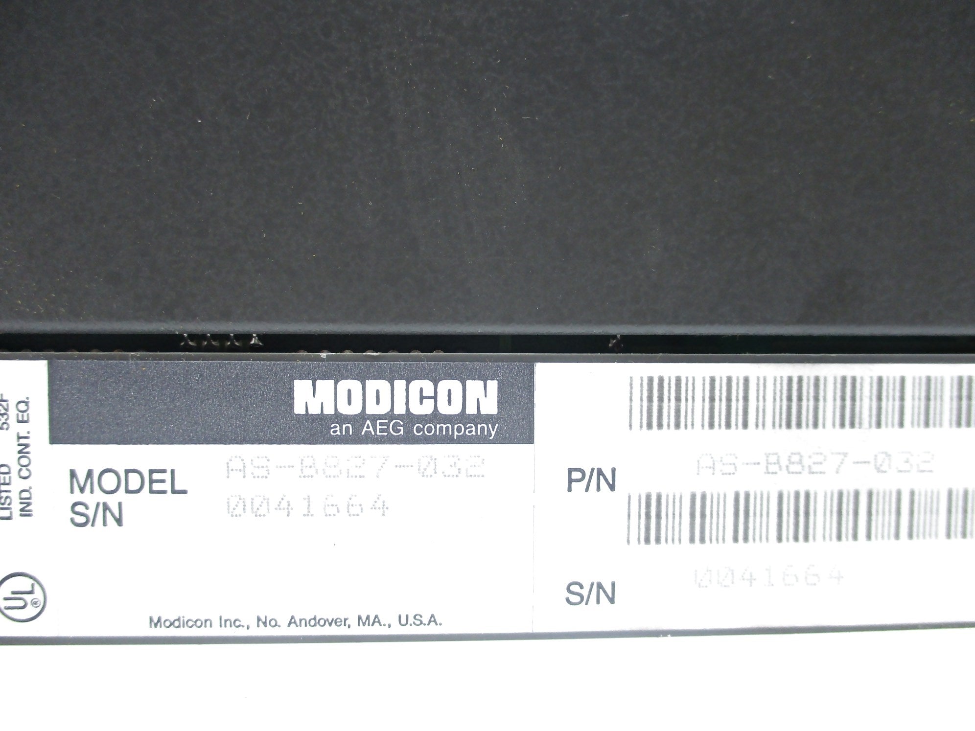 MODICON AS-B827-032 24VDC NSNP
