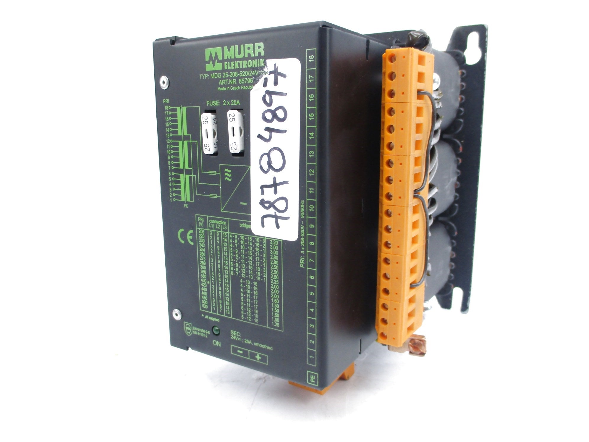 MURR ELEKTRONIK 25-208-520/24V NSNP