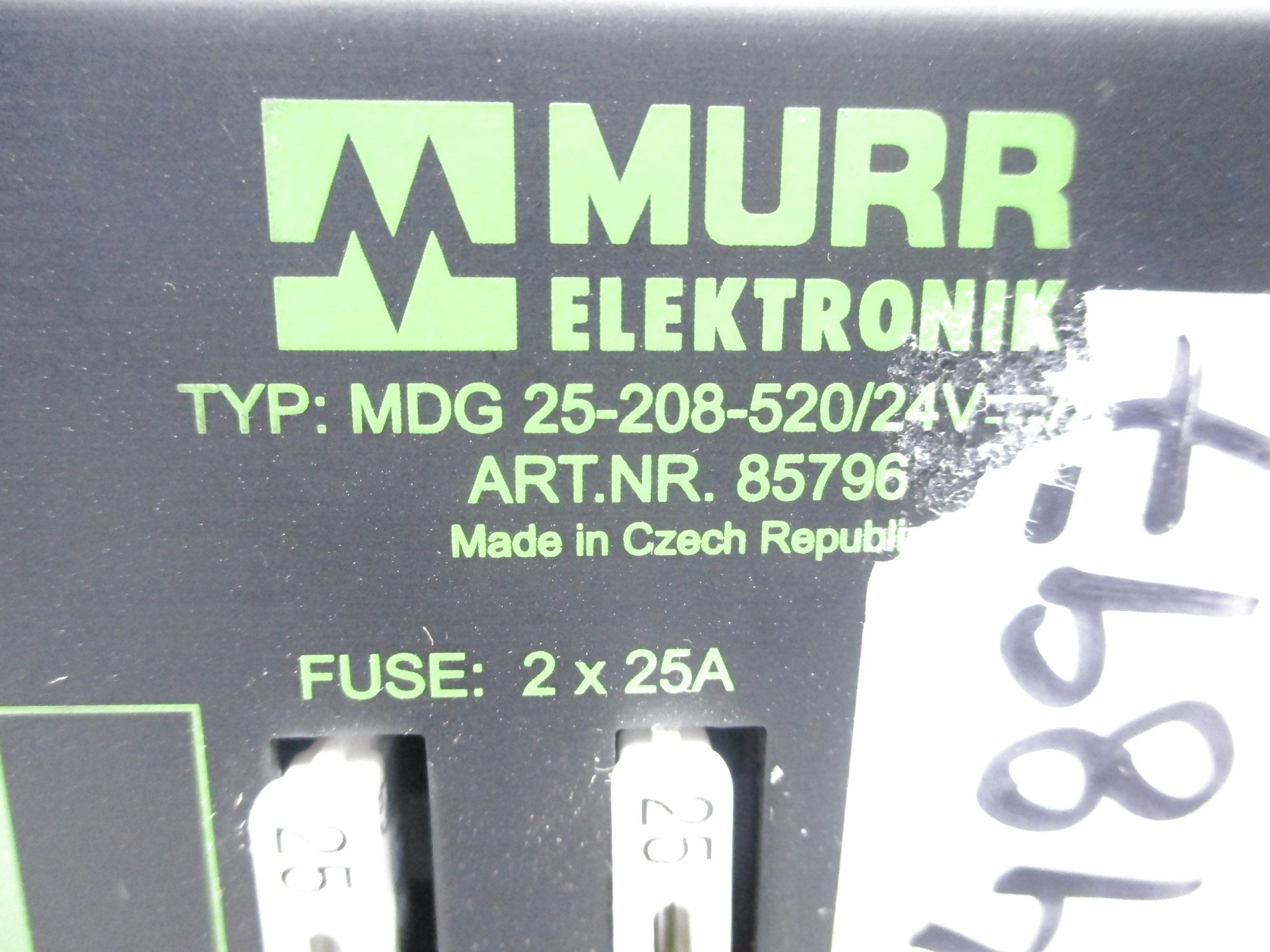 MURR ELEKTRONIK 25-208-520/24V NSNP
