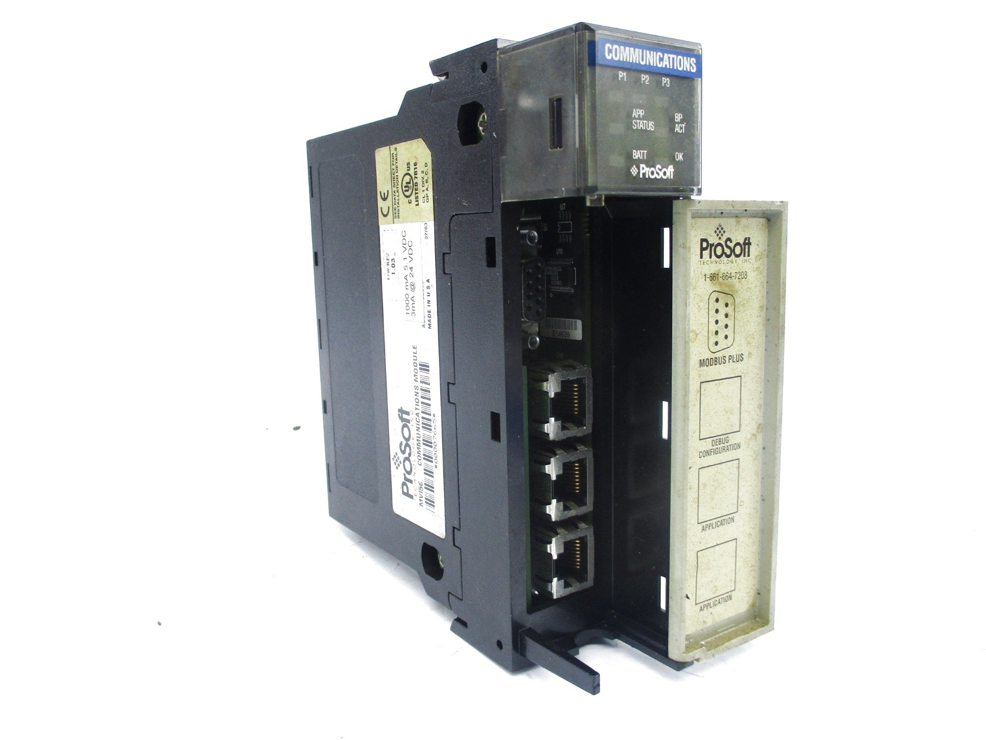 PROSOFT MVI56 24VDC F/W 1.03 UNMP