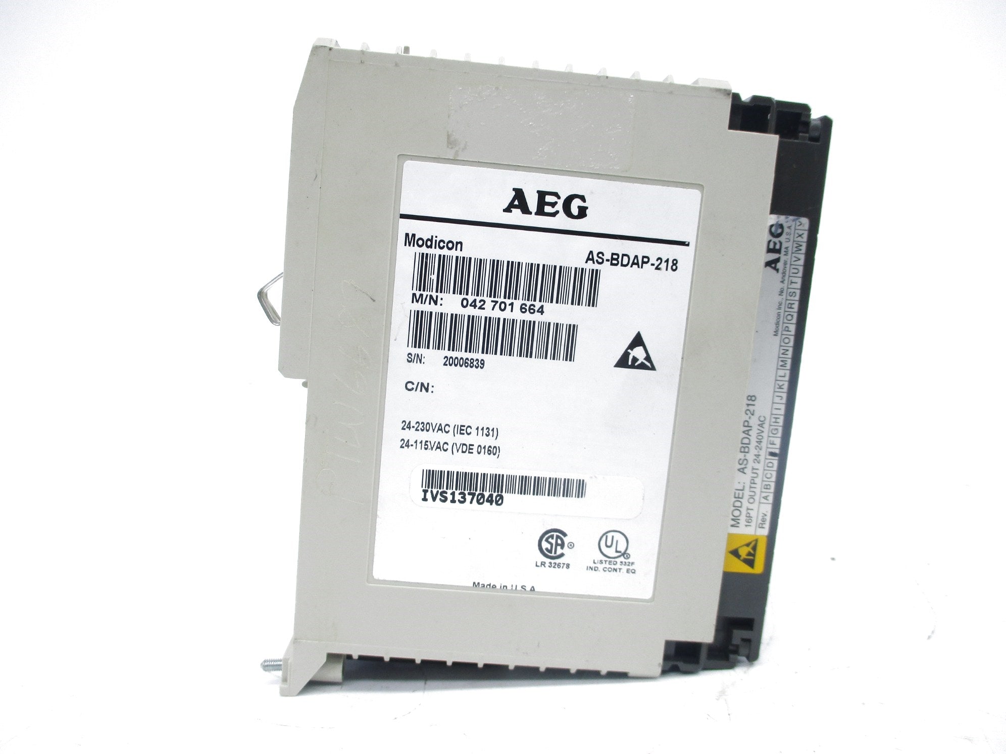 AEG AS-BDAP-218 NSNP
