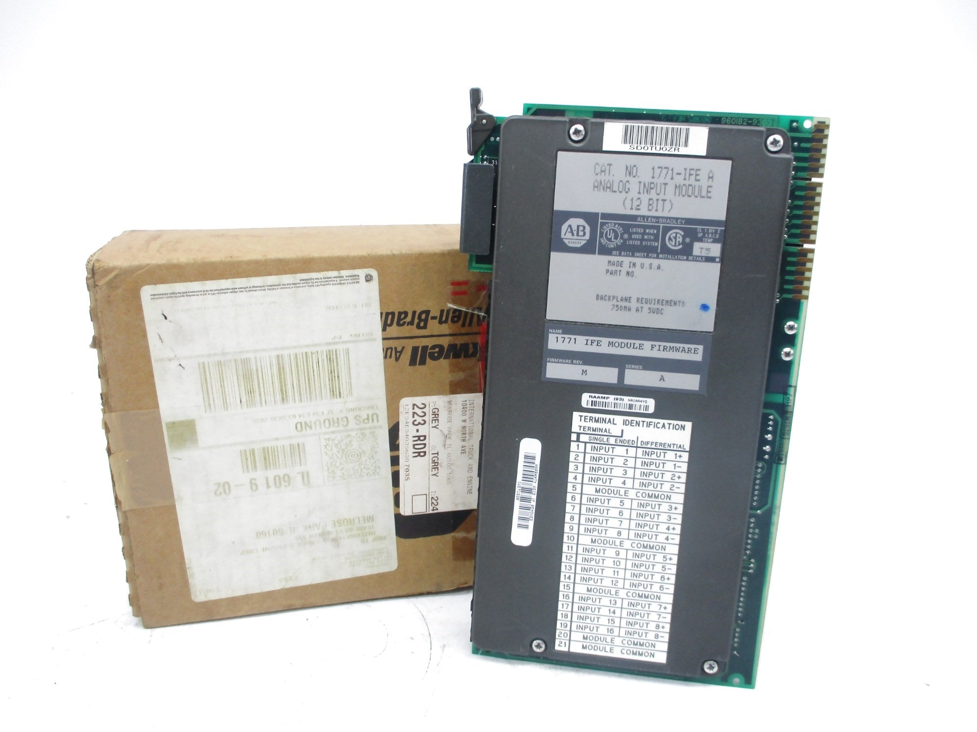 ALLEN BRADLEY 1771IFE SER. A F/W M REMAN