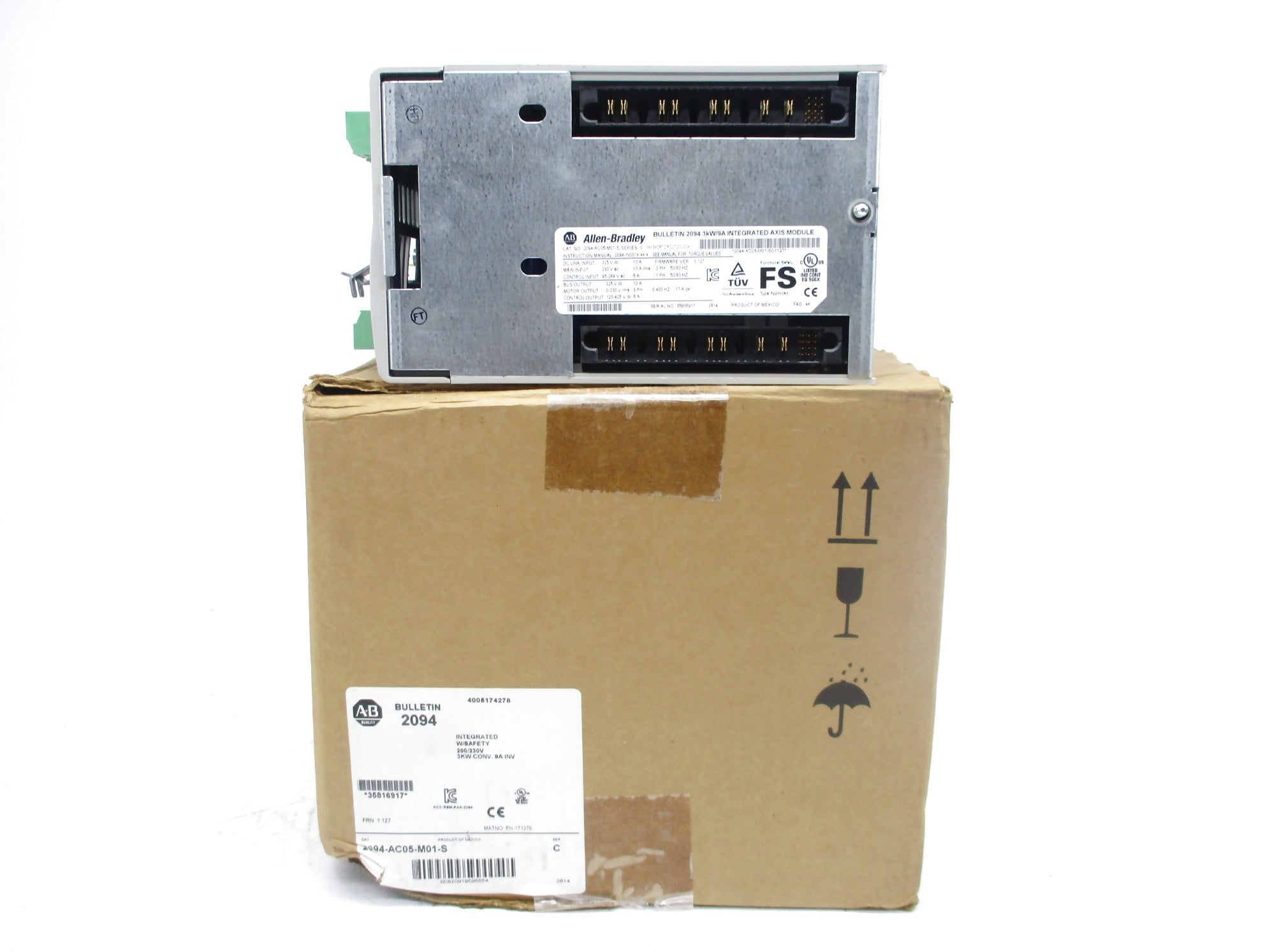 ALLEN BRADLEY 2094-AC05-M01-S SER. C F/W 1.127 NSMP