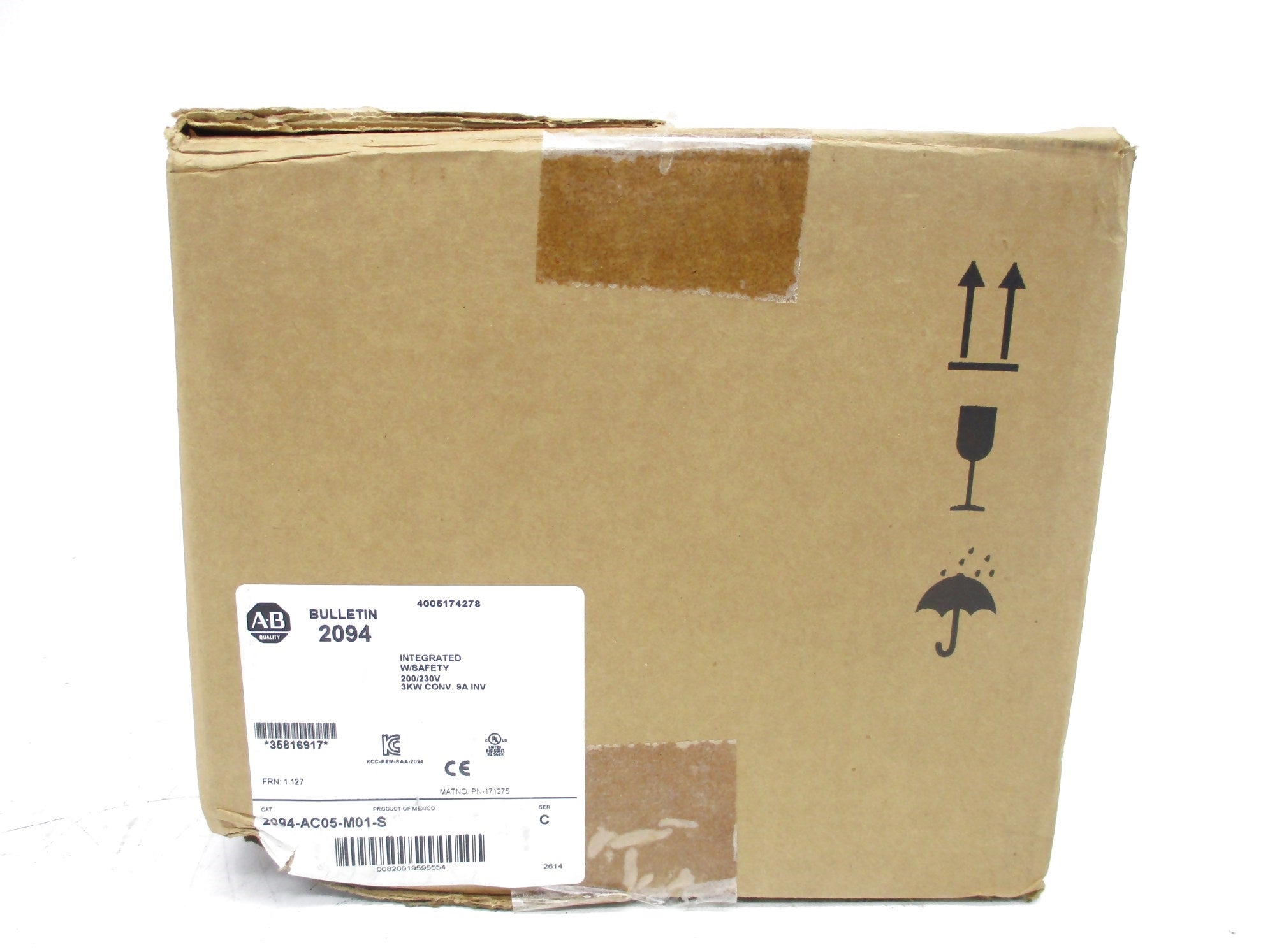 ALLEN BRADLEY 2094-AC05-M01-S SER. C F/W 1.127 NSMP