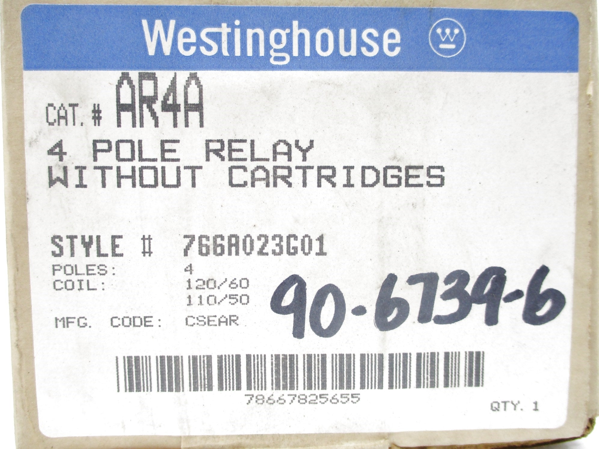WESTINGHOUSE AR4A 120V NSFS