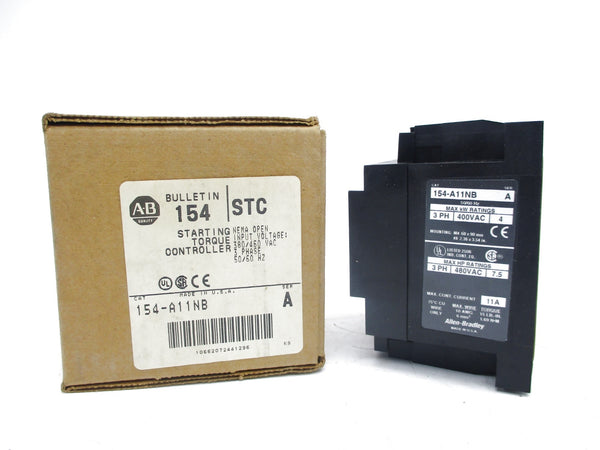 ALLEN BRADLEY 154-A11NB SER. A 480VAC 11A (BR/WH) NSMP