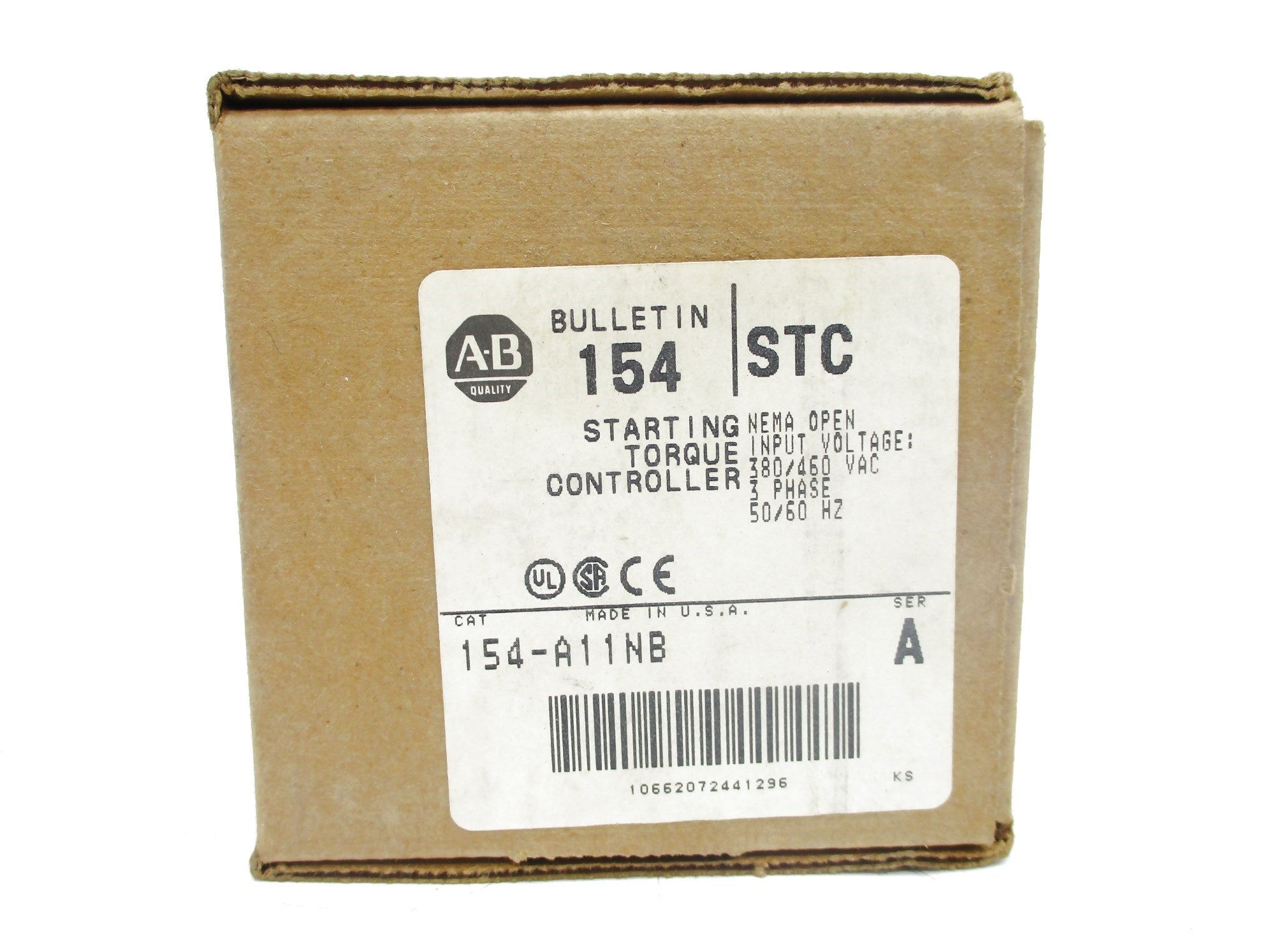 ALLEN BRADLEY 154-A11NB SER. A 480VAC 11A (BR/WH) NSMP