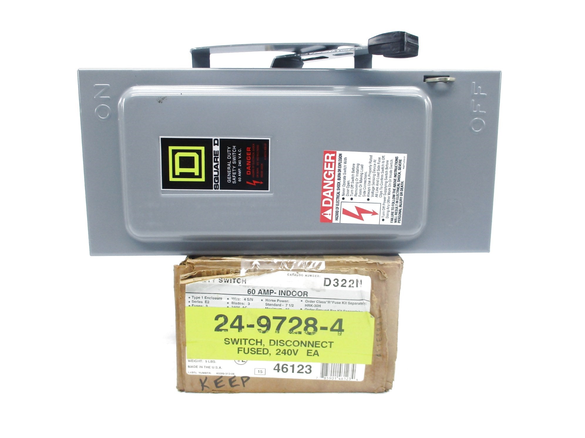 SQUARE D D322N SER. E2 NSMP