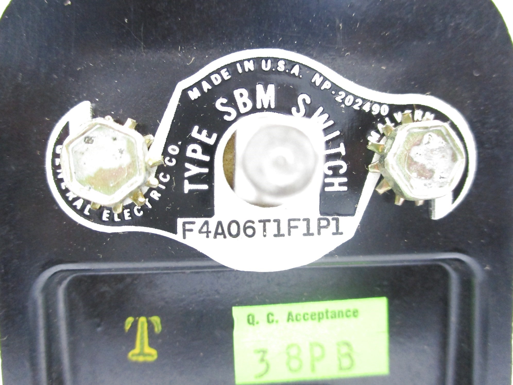 GENERAL ELECTRIC SBMF4A06T1F1P1 NSNP