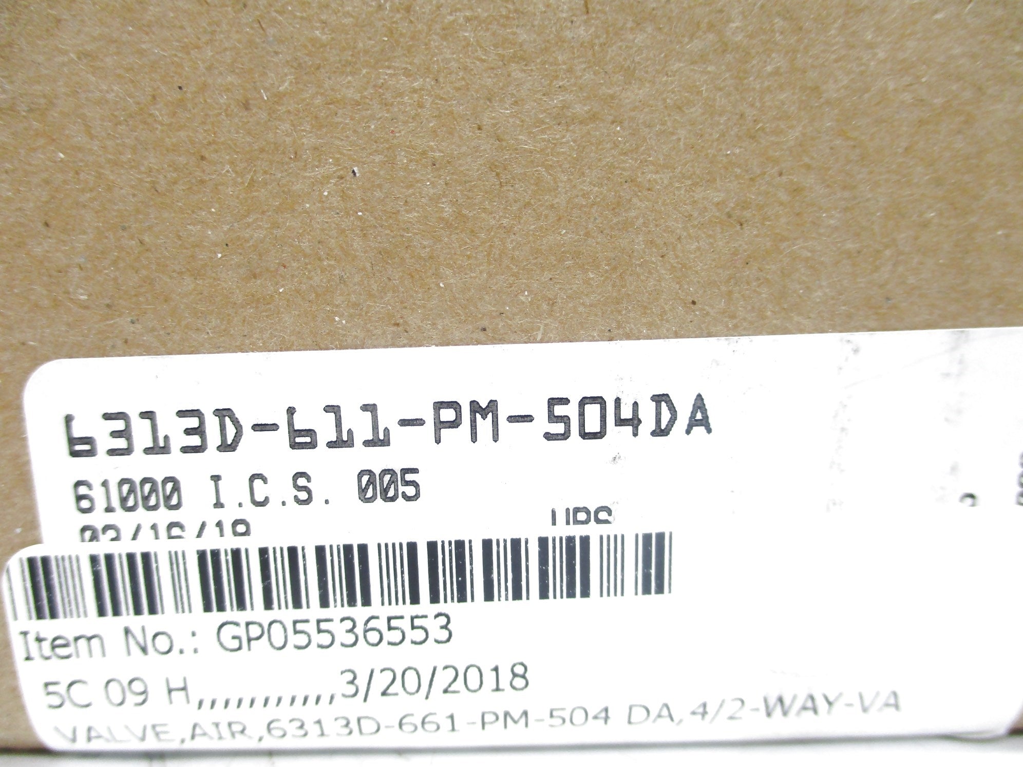 MAC 6313D-611-PM-504DA NSFS