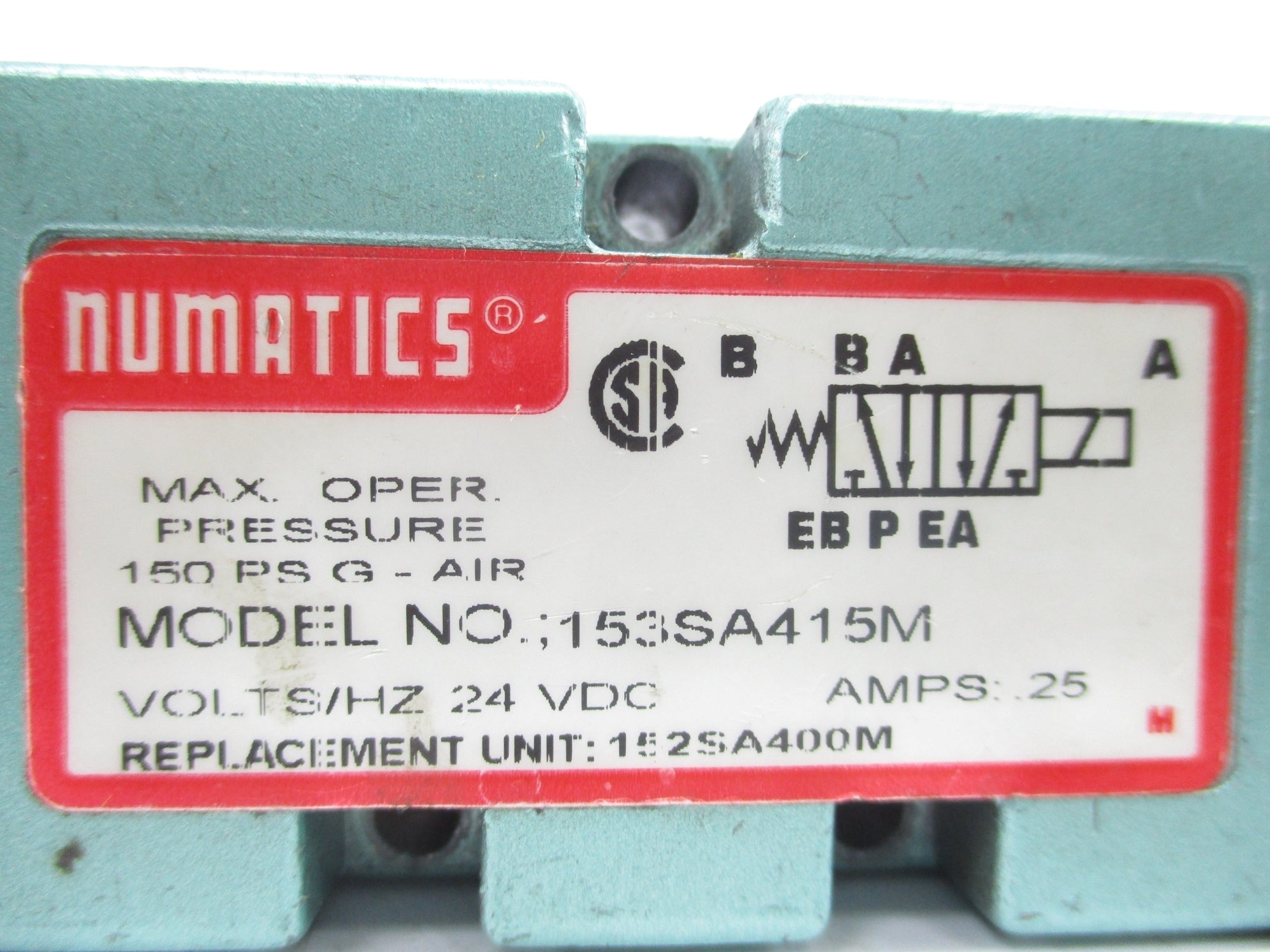 NUMATICS 153SA415M 24V UNMP