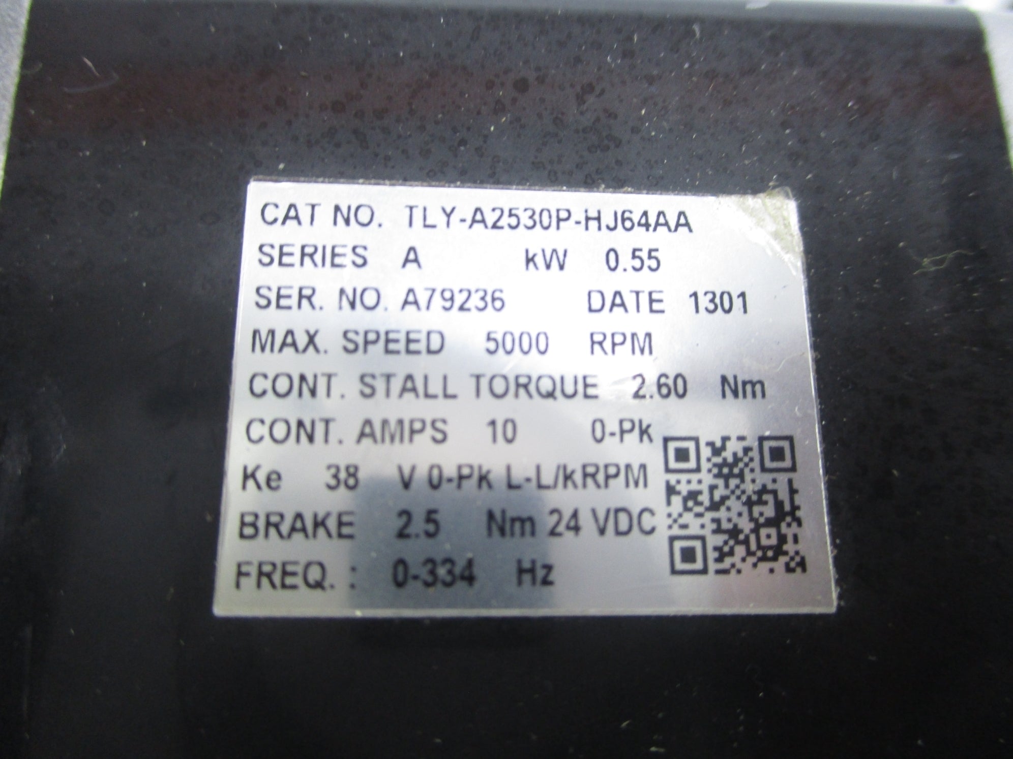 ALLEN BRADLEY TLY-A2530P-HJ64AA SER. A UNMP