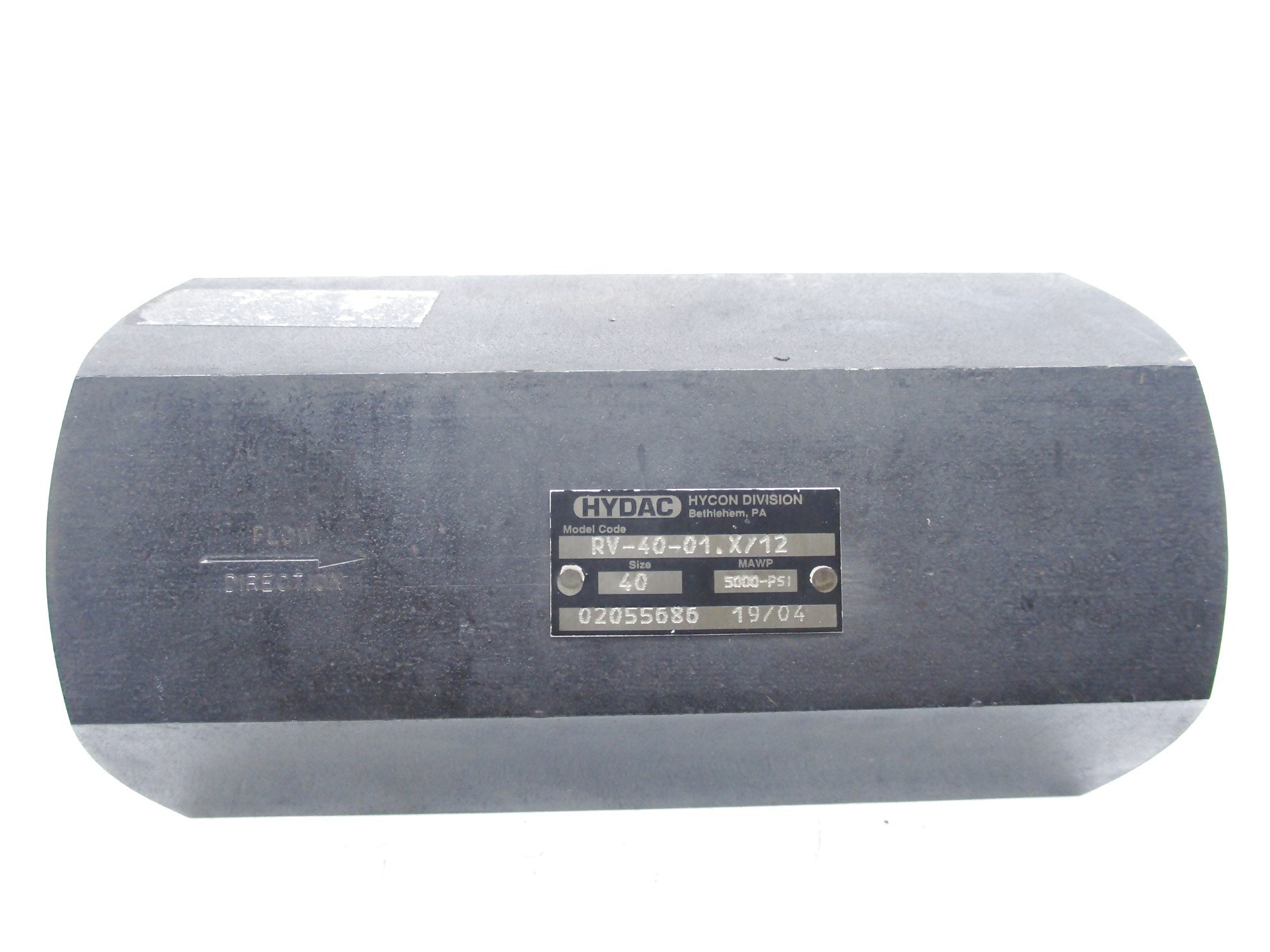HYDAC RV-40-01.X/12 NSNP