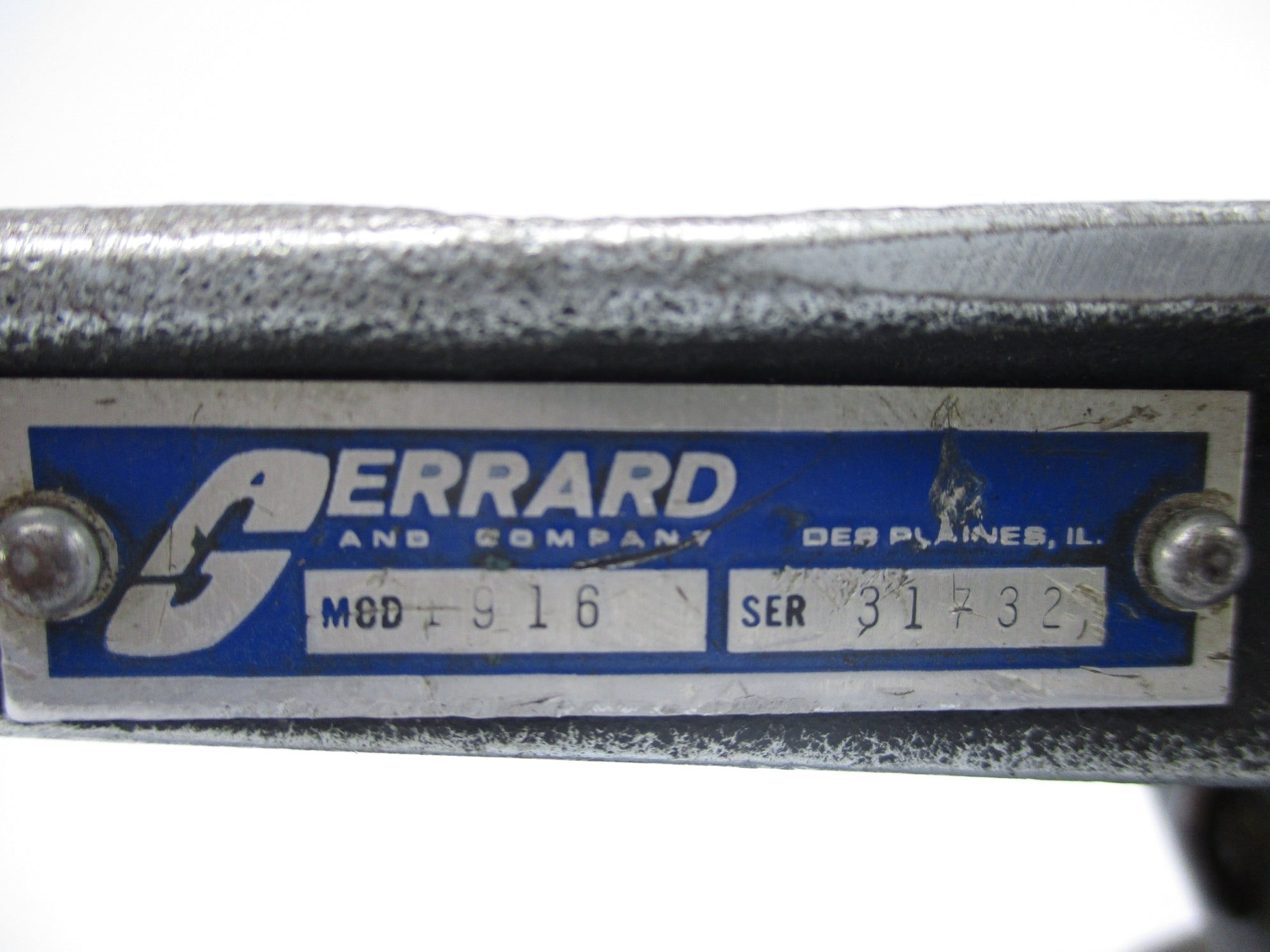GERRARD 1916 SER. 31732 NSNP