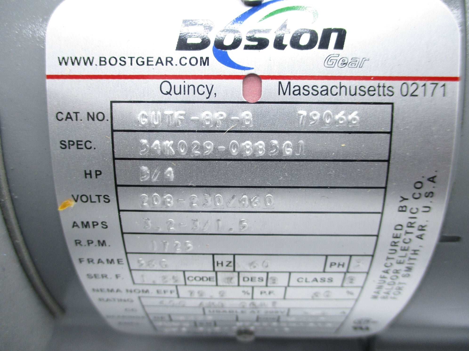 BOSTON GUTF-BP-B NSNP