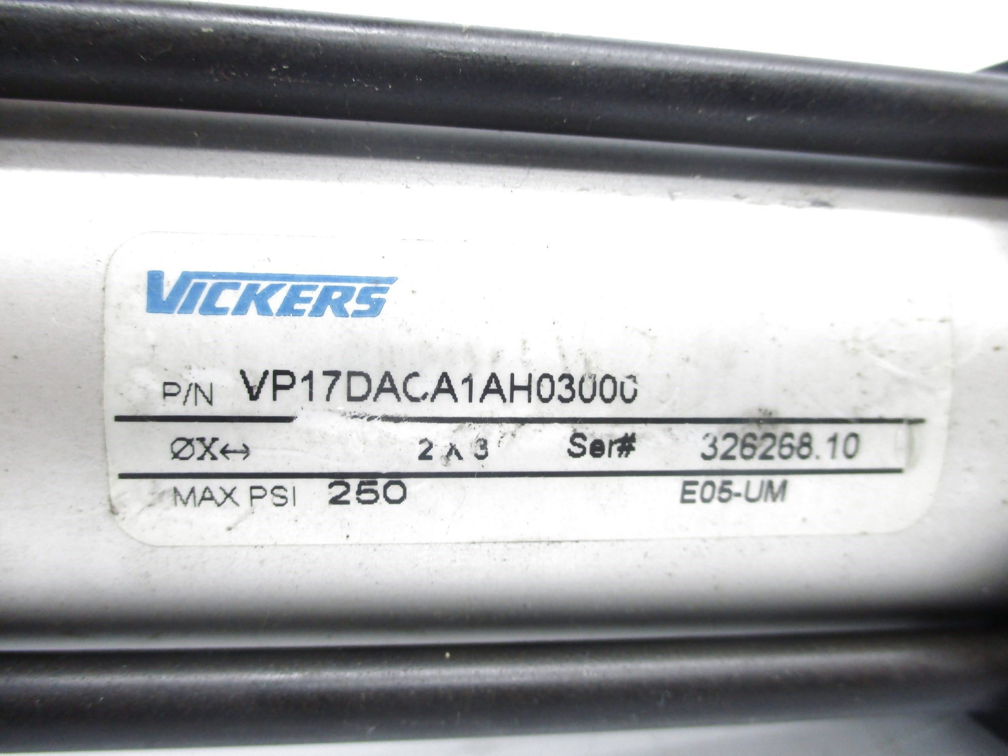 VICKERS VP17DACA1AH03000 SER. 326268.10 NSNP