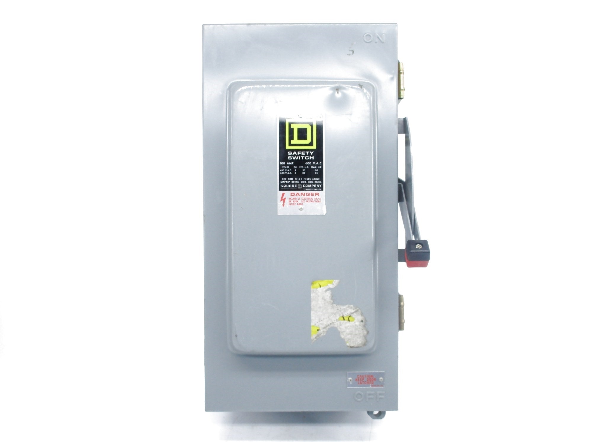 SQUARE D H363AWK SER. E1 NSNP