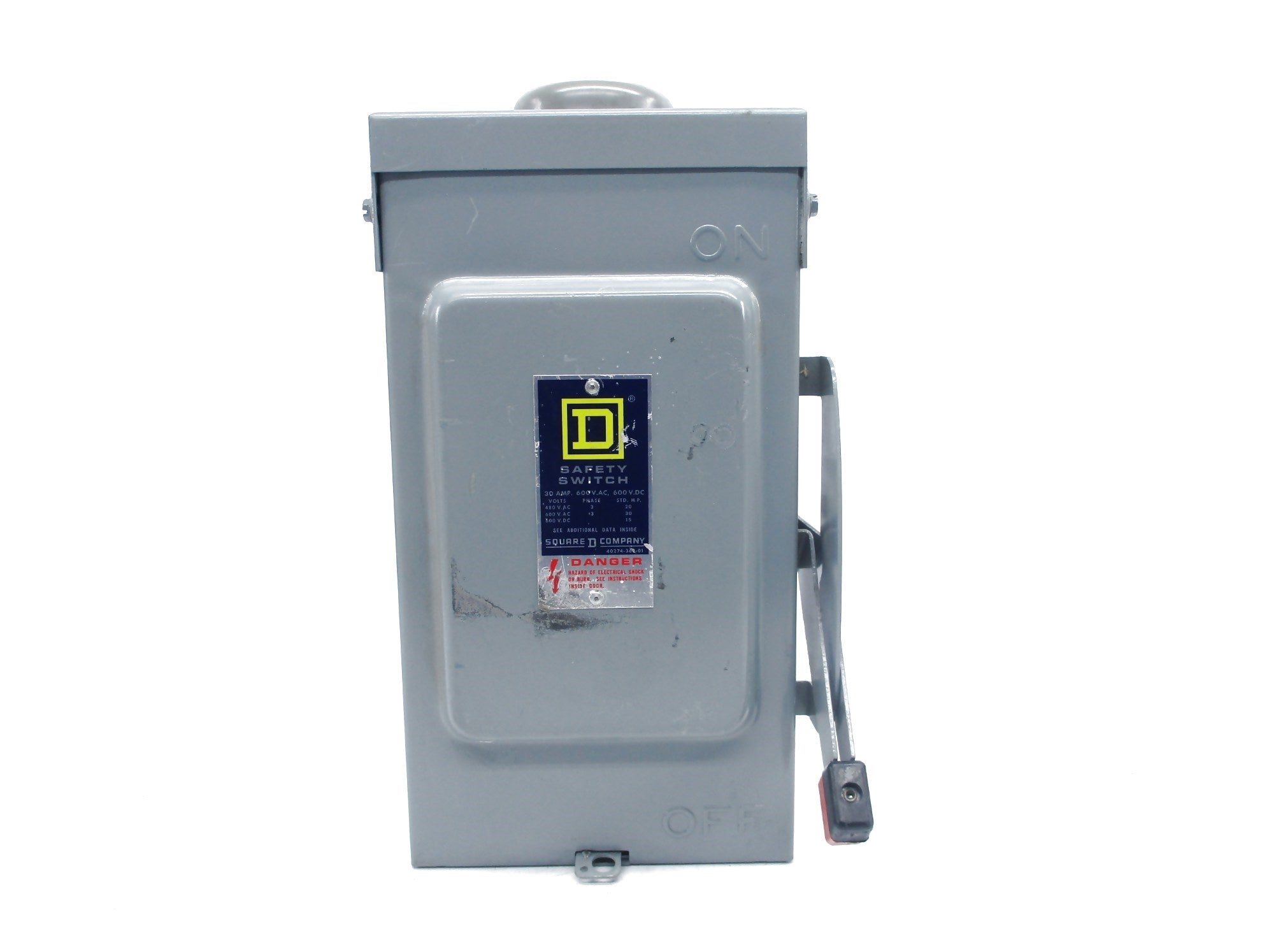 SQUARE D HU361RB SER. E1 NSNP