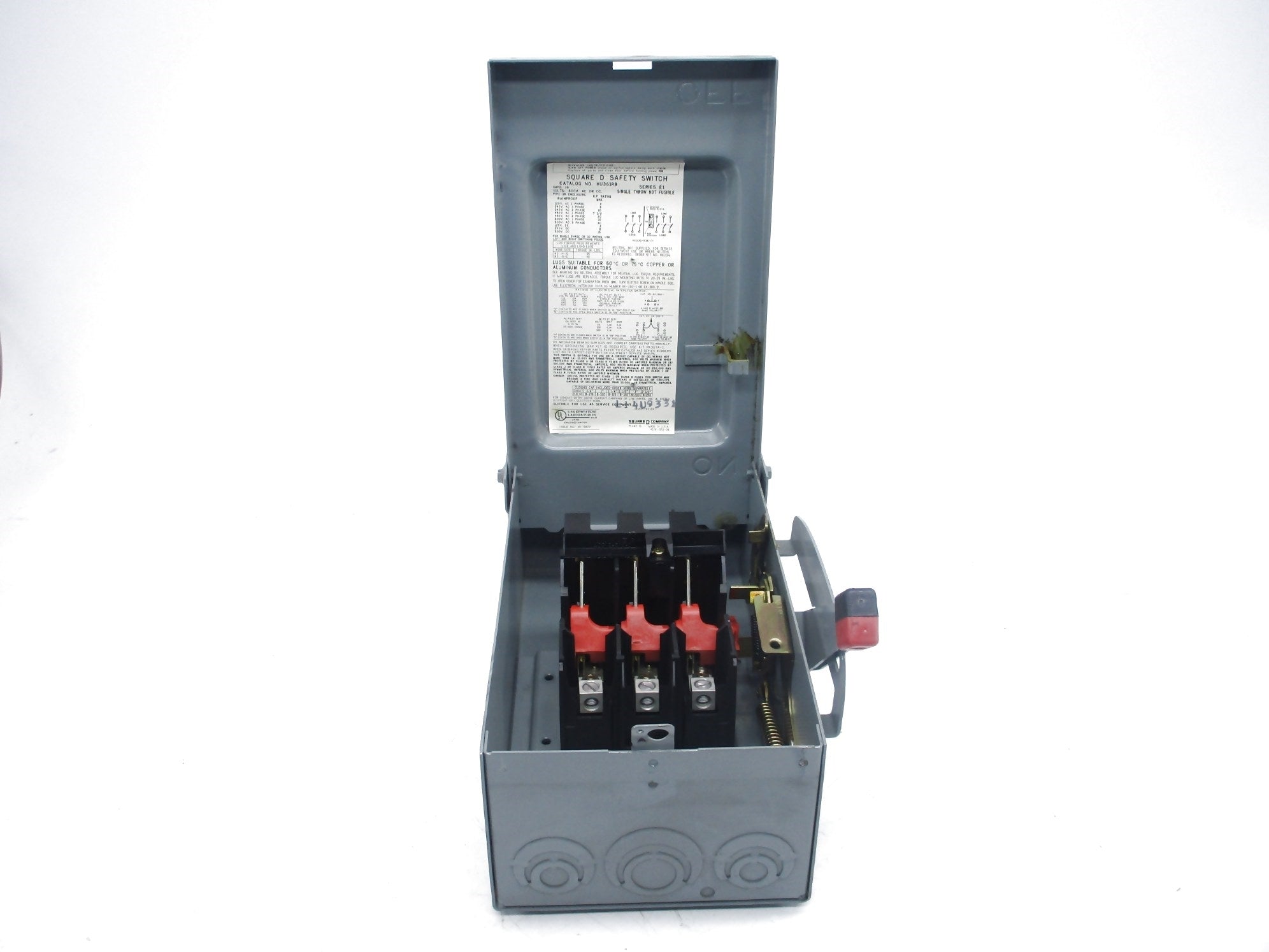 SQUARE D HU361RB SER. E1 NSNP