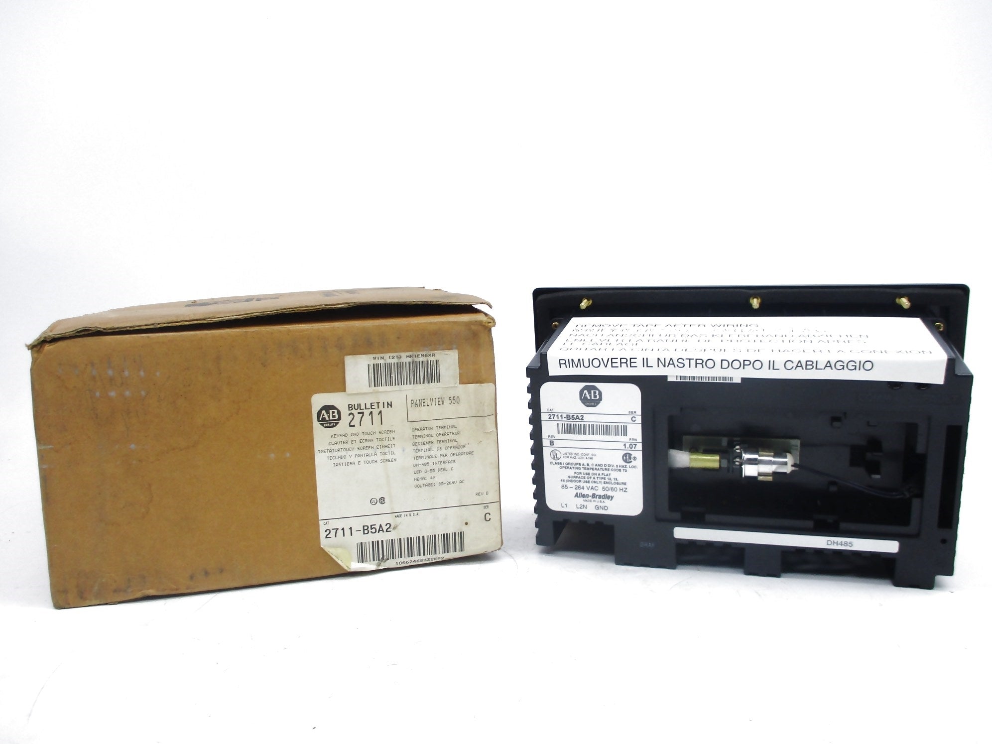 INDUSTRIAL SPARE PART 2711-B5A2 SER. C F/W 1.07 NSMP