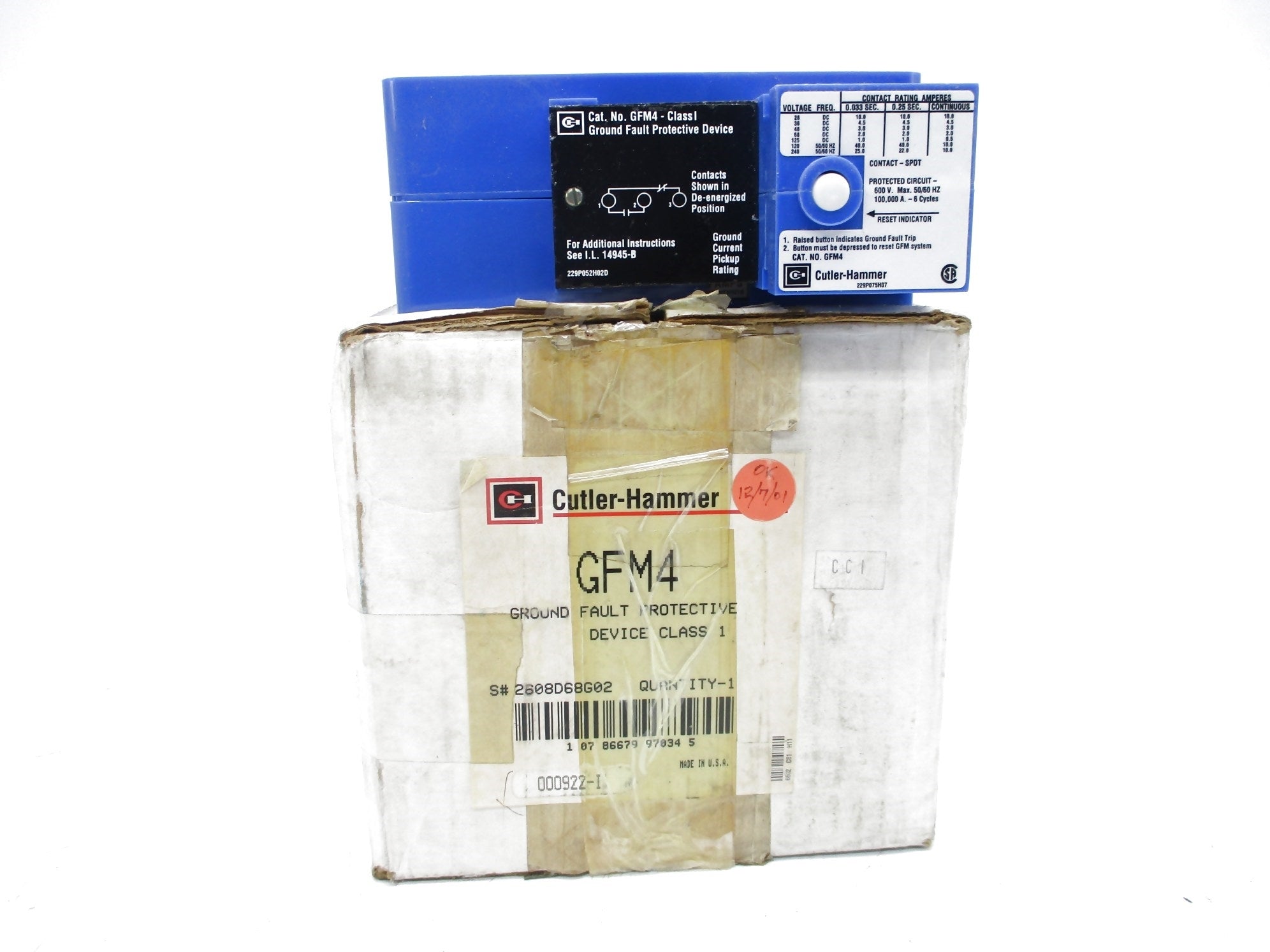 CUTLER HAMMER GFM4 NSMP