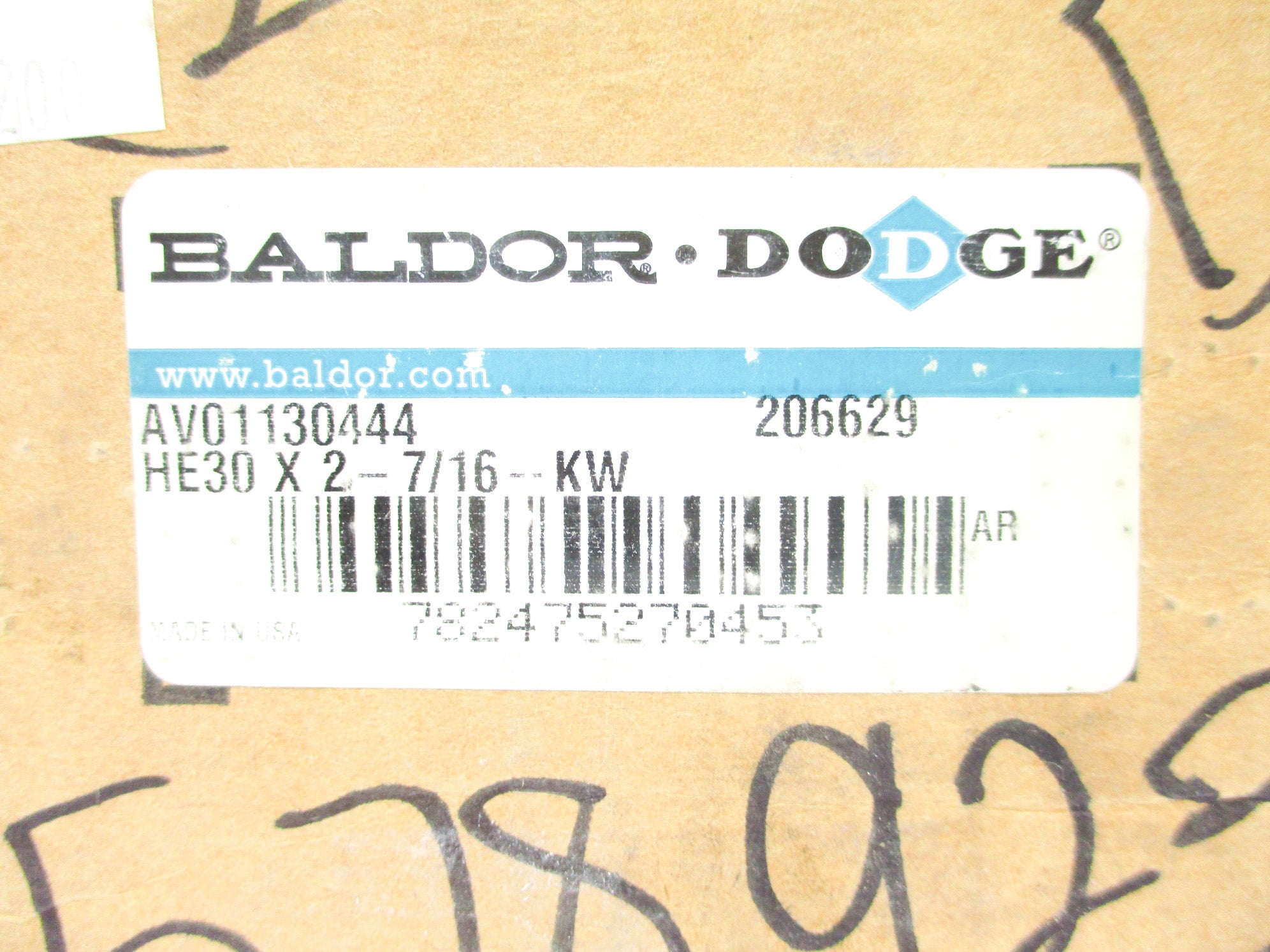 DODGE HE30X2-7/16-KW NSMP