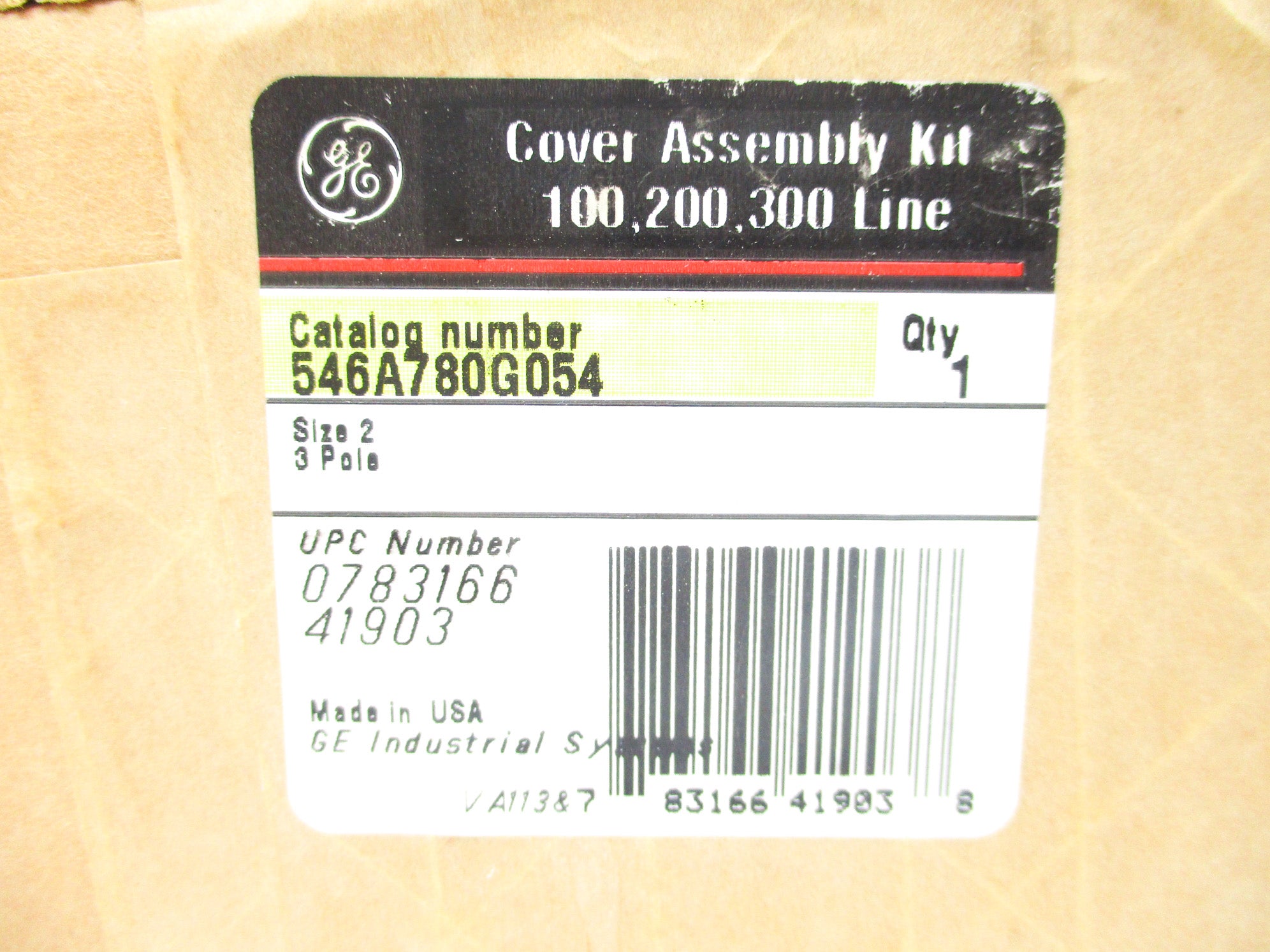 GENERAL ELECTRIC 546A780G054 NSFS