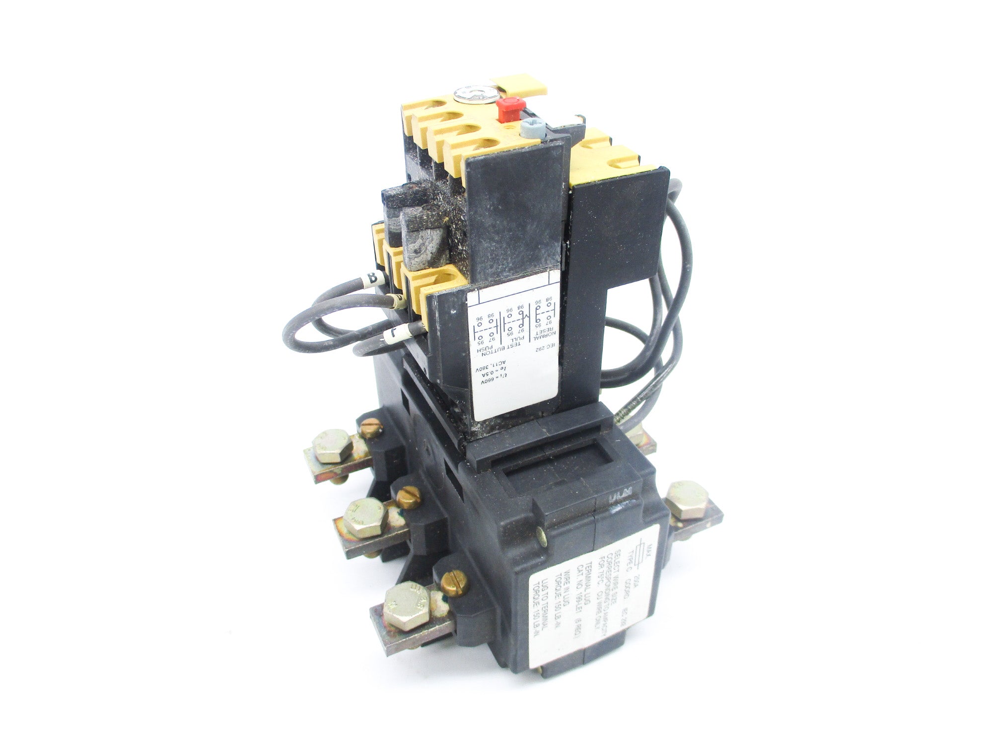 ALLEN BRADLEY 193-HPD110 SER. A 66-110A (BR/YL) NSMP