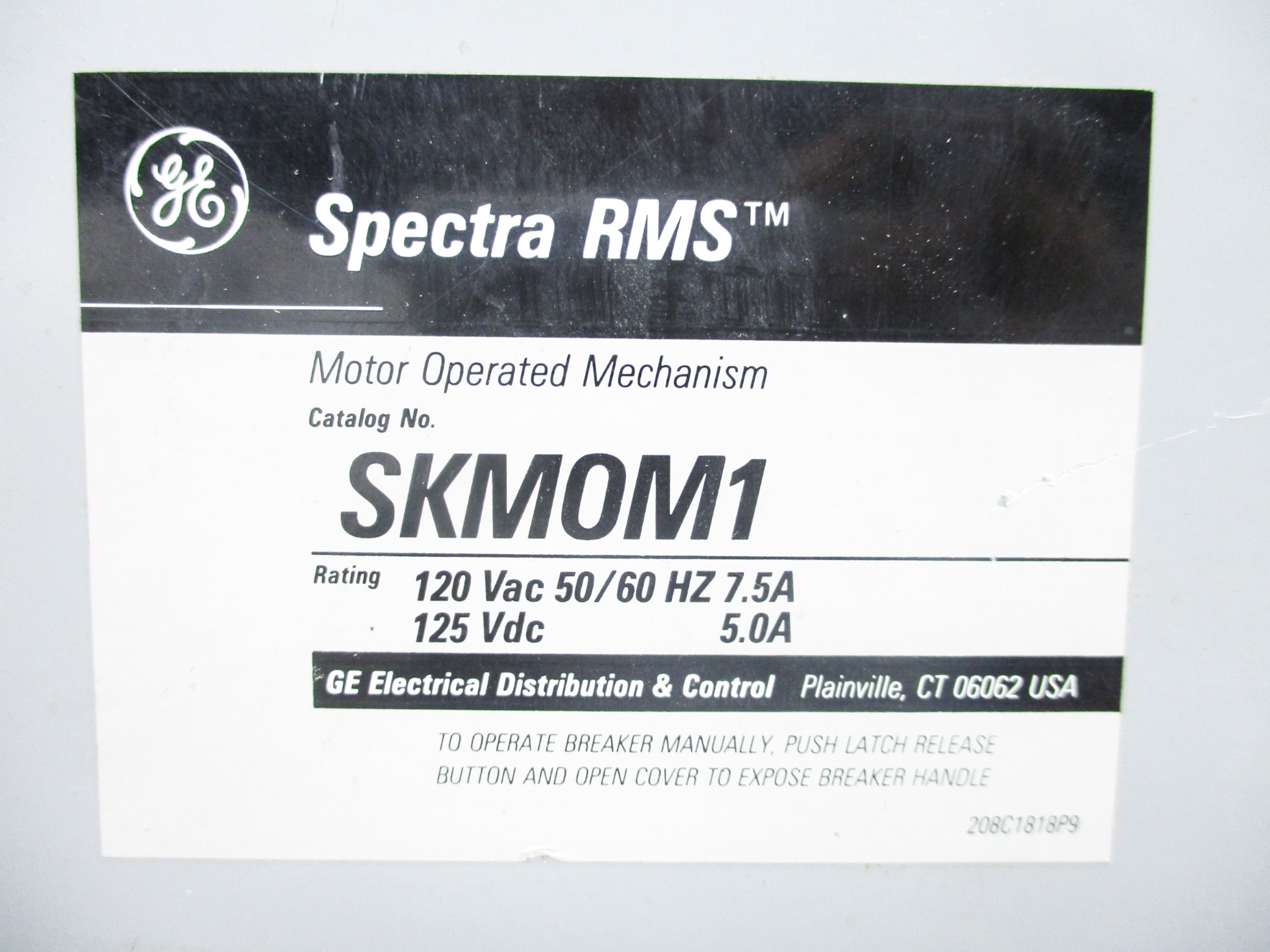 GENERAL ELECTRIC SKMOM1 UNMP