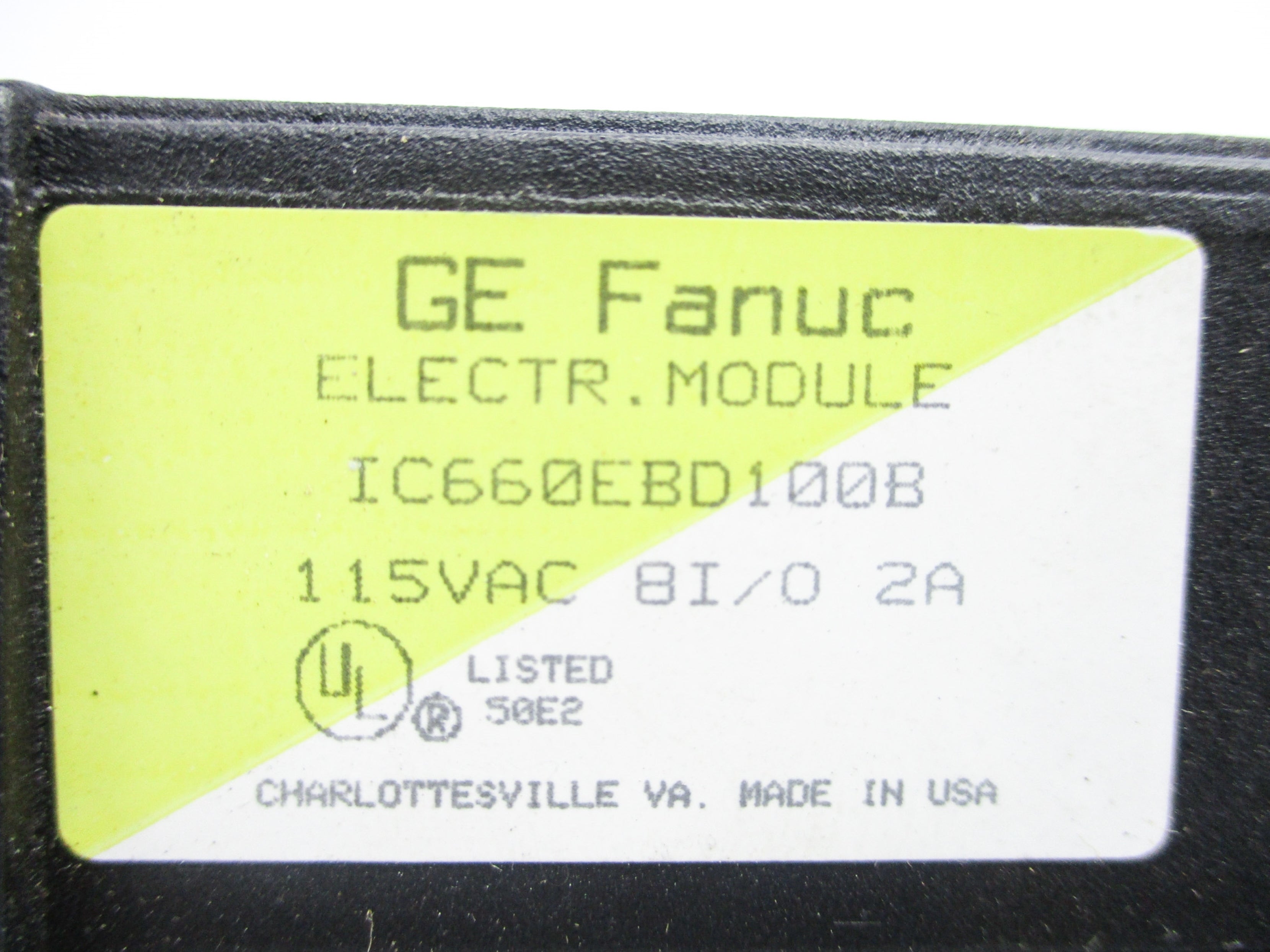 GE FANUC IC660EBD100B NSNP