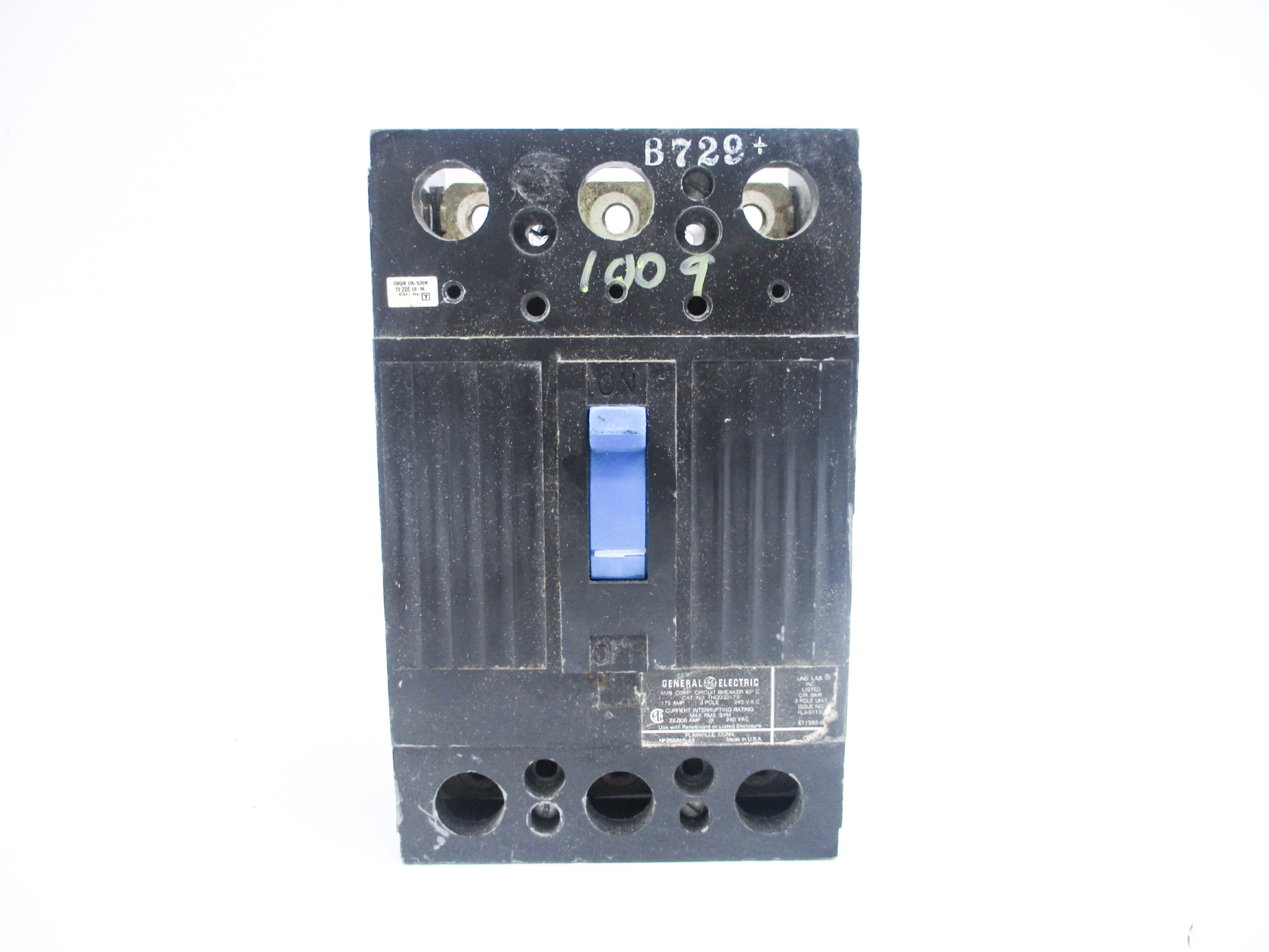 GENERAL ELECTRIC THQD32175 175A 240V UNMP