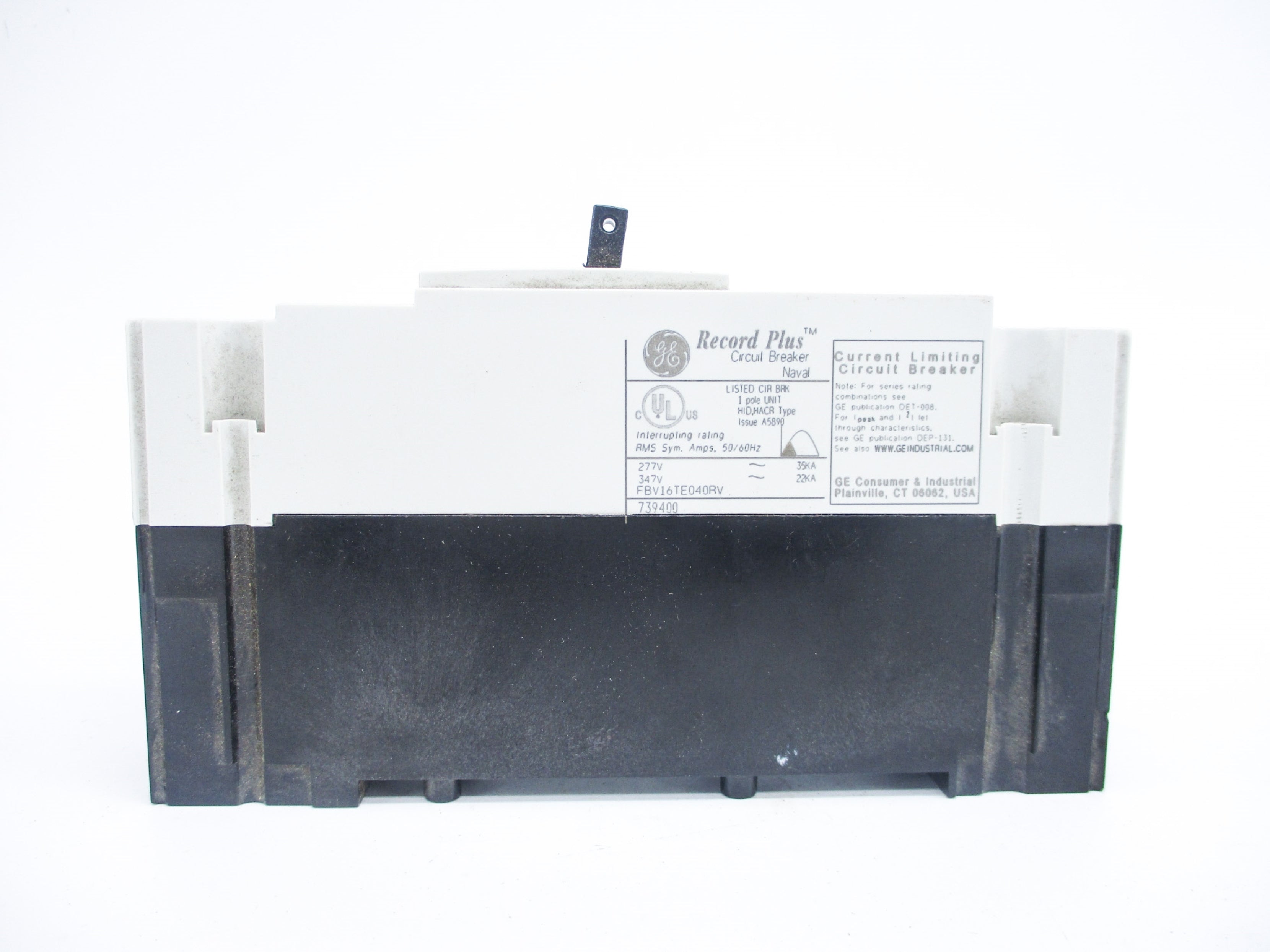 GENERAL ELECTRIC FBV16TE040RV 40A 277V UNMP
