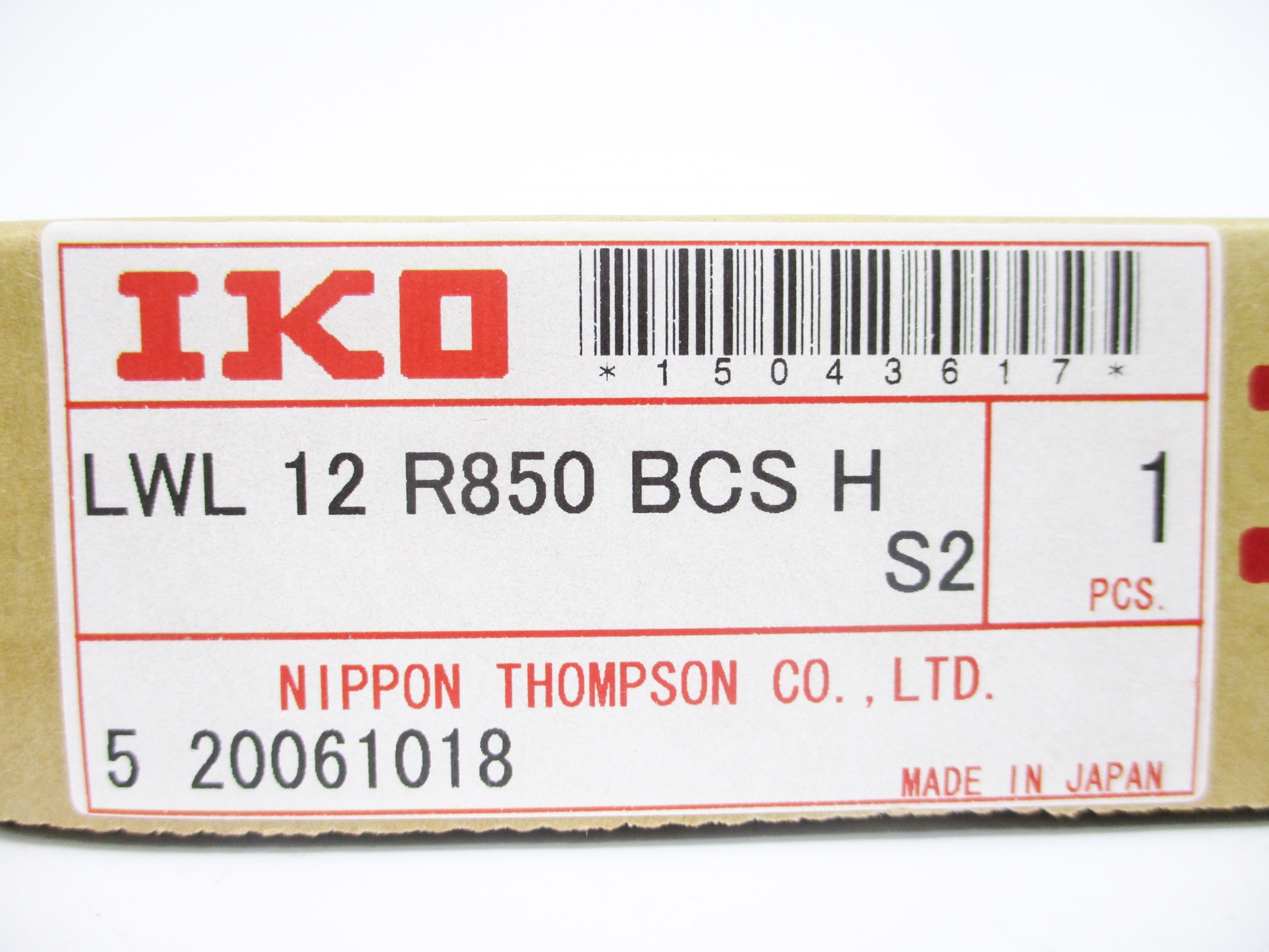 IKO LWL12R850BCSHS2 NSFS