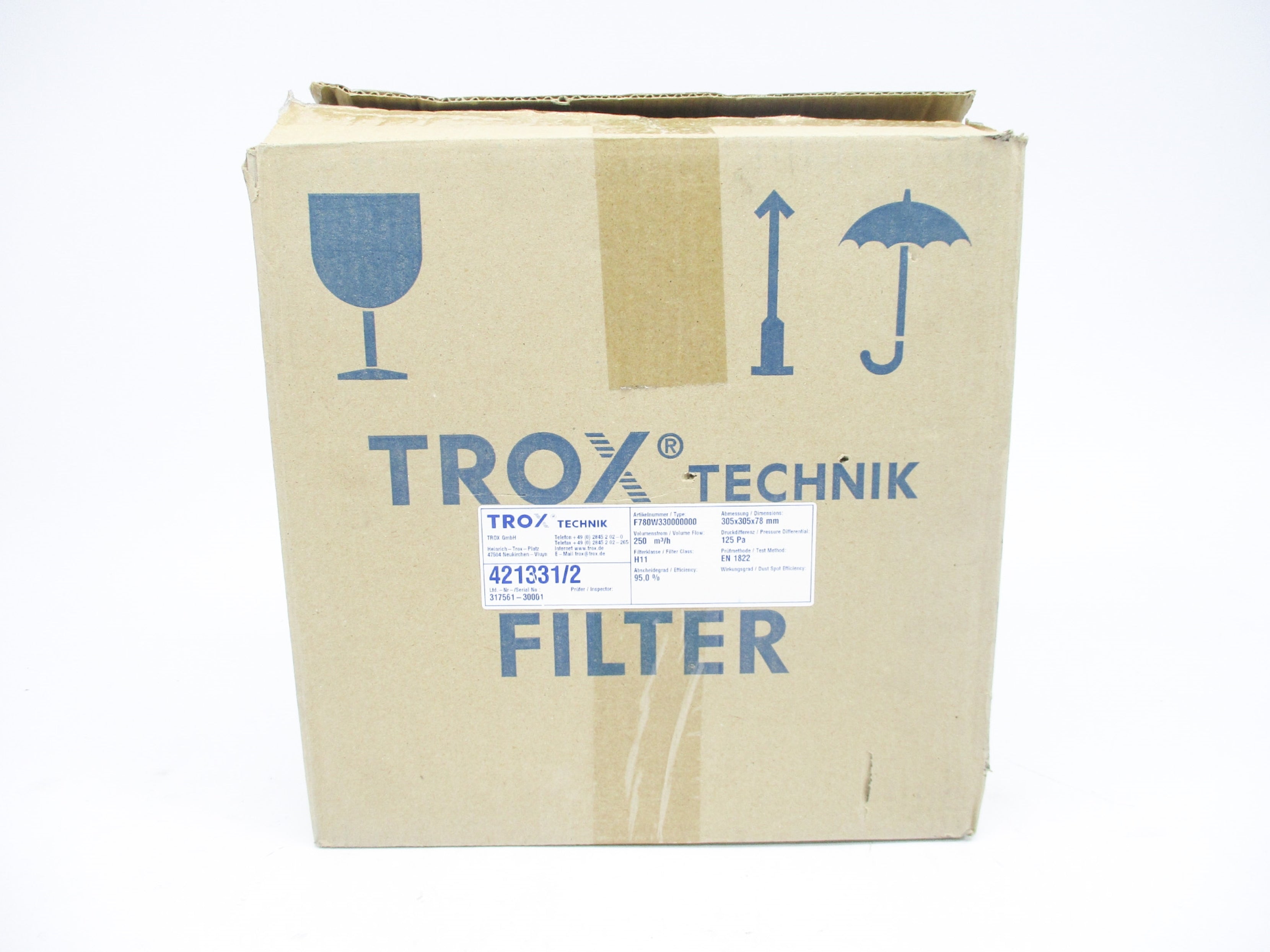TROX TECHNIK F780W330000000 NSMP