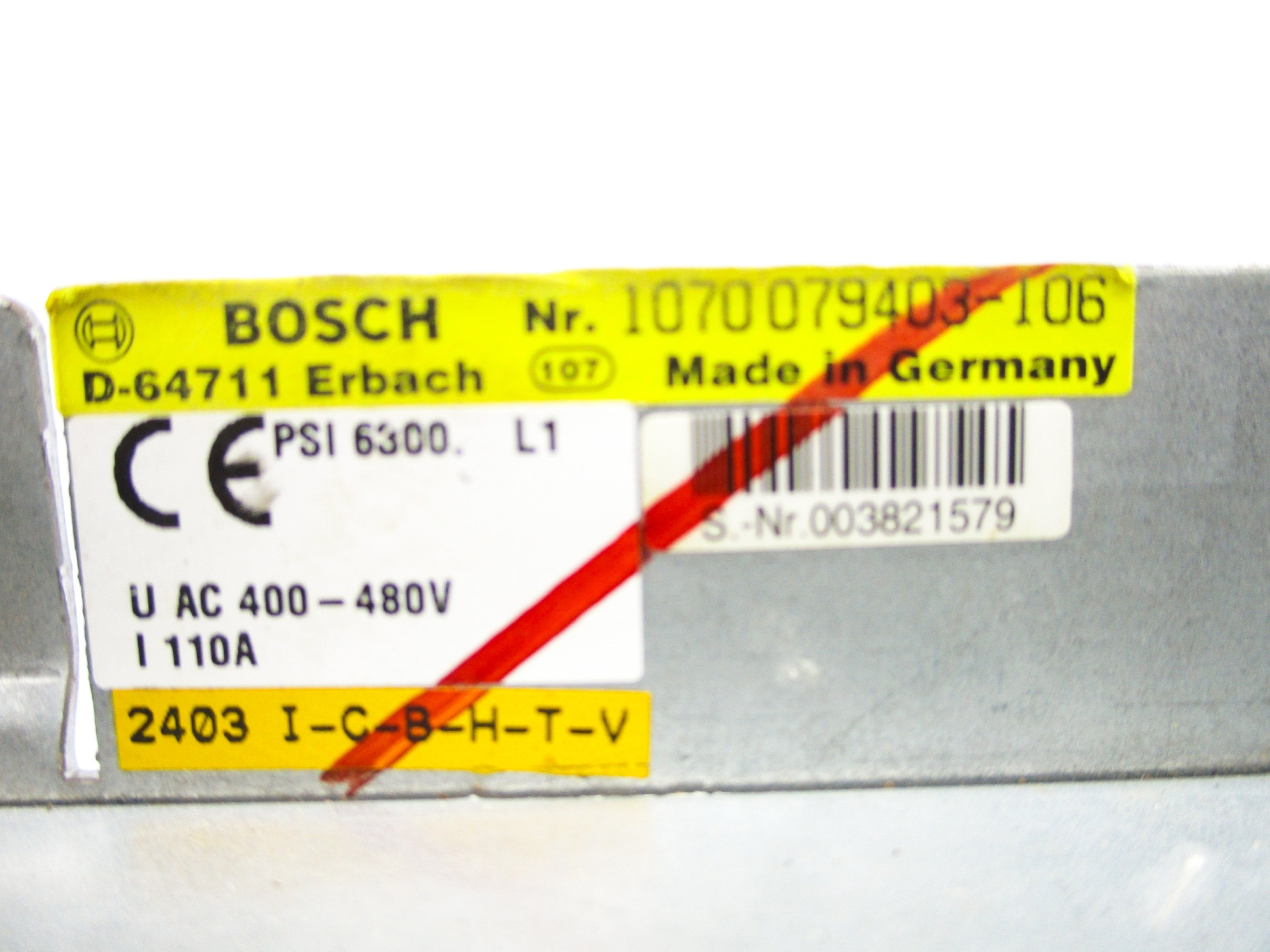 BOSCH 1070079403-106 UNMP