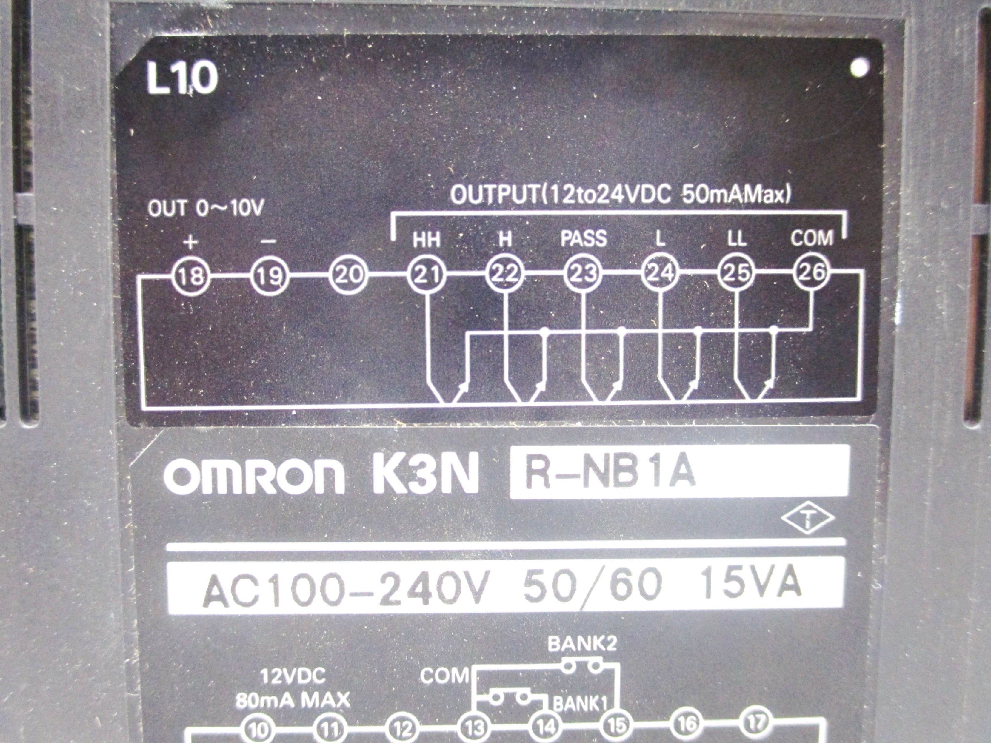OMRON K3NR-NB1A NSNP