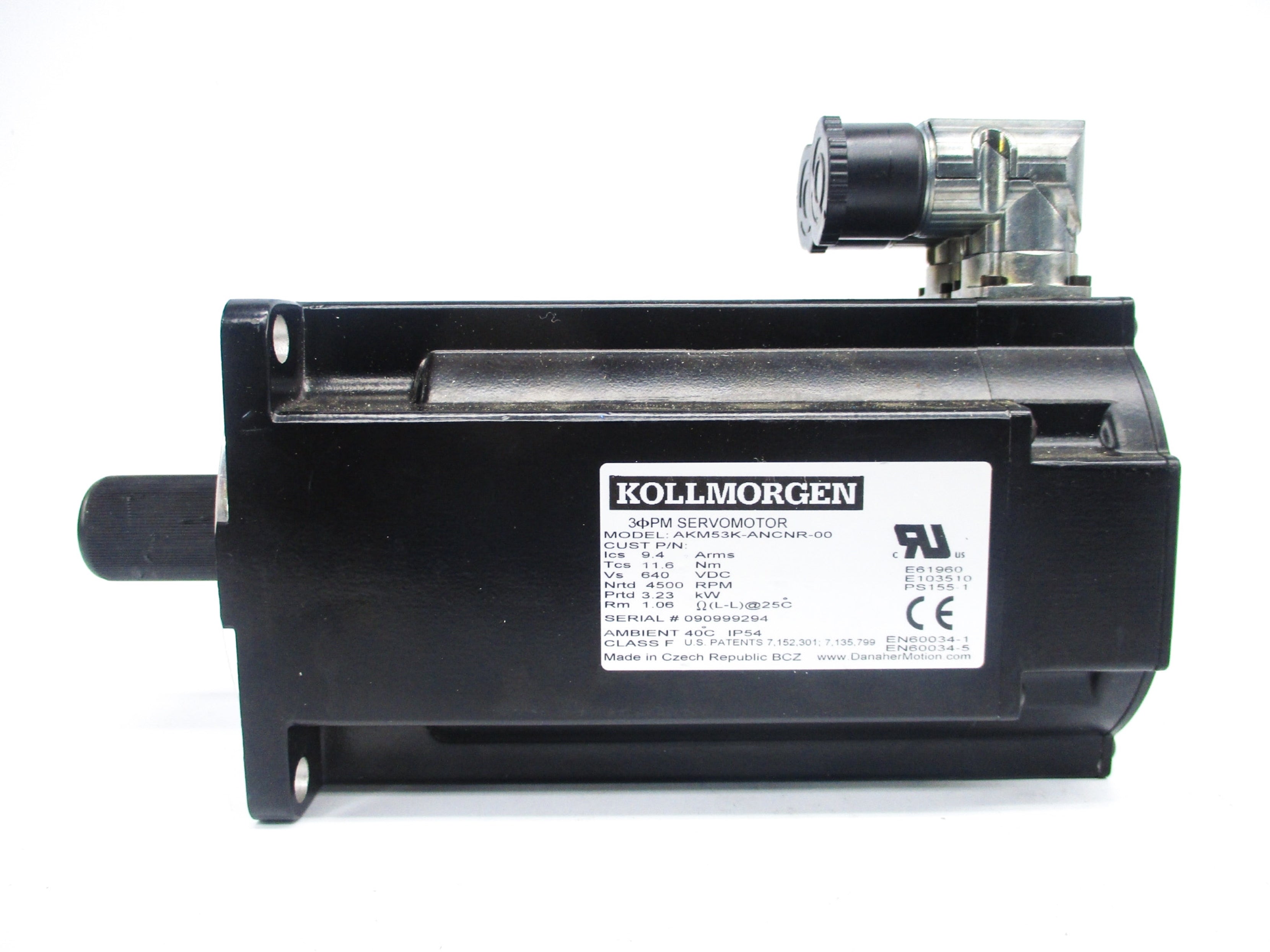 KOLLMORGEN AKM53K-ANCNR-00 640VDC NSNP