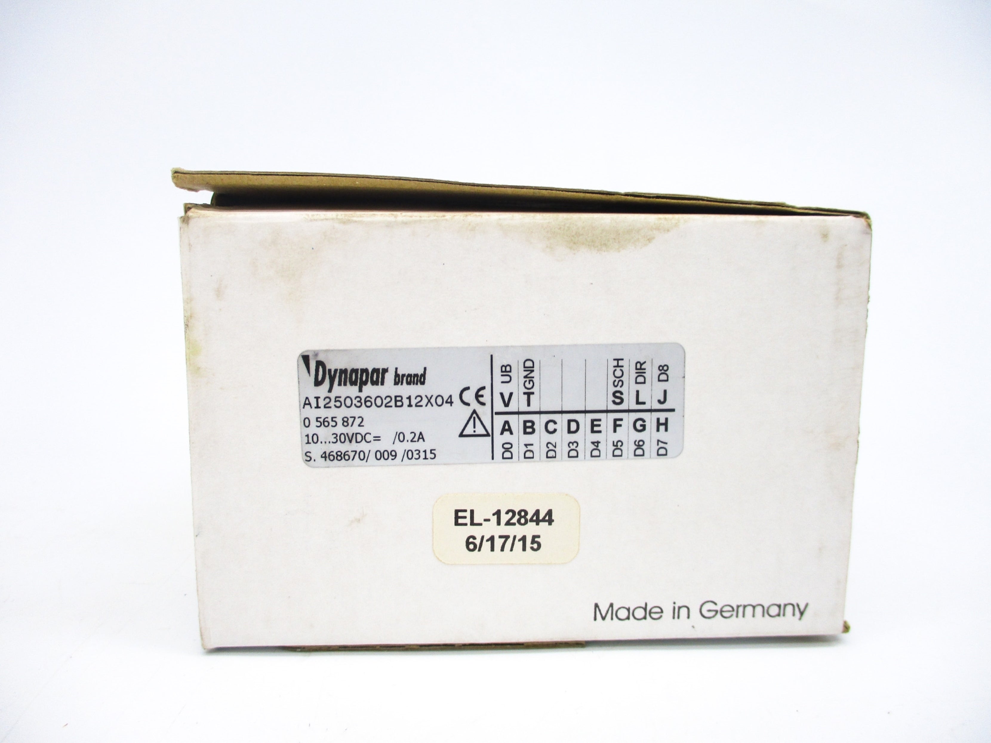 DYNAPAR AI2503602B12X04 NSMP