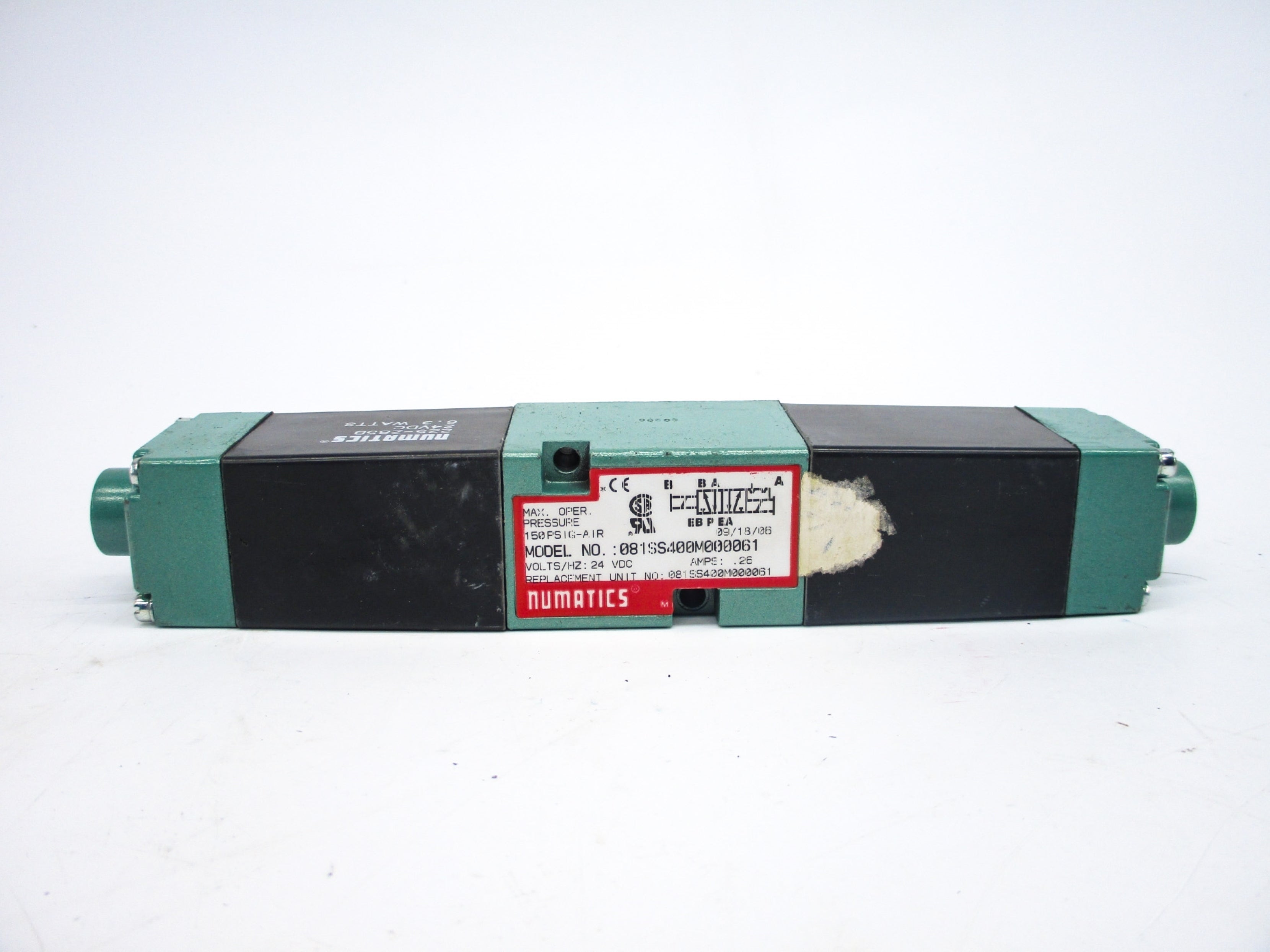 NUMATICS 081SS400M000061 24V NSNP