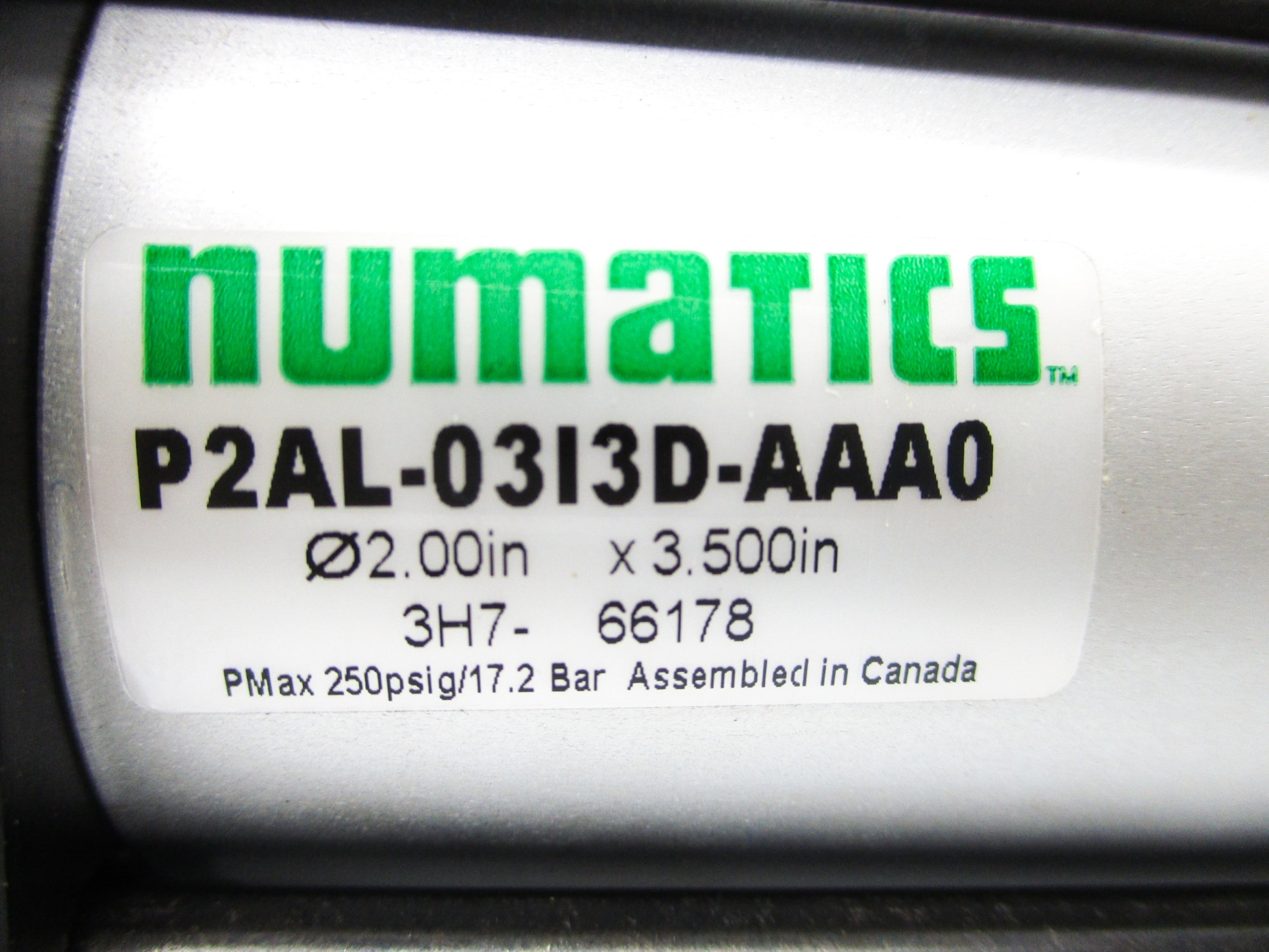 NUMATICS P2AL-03I3D-AAA0 NSNP